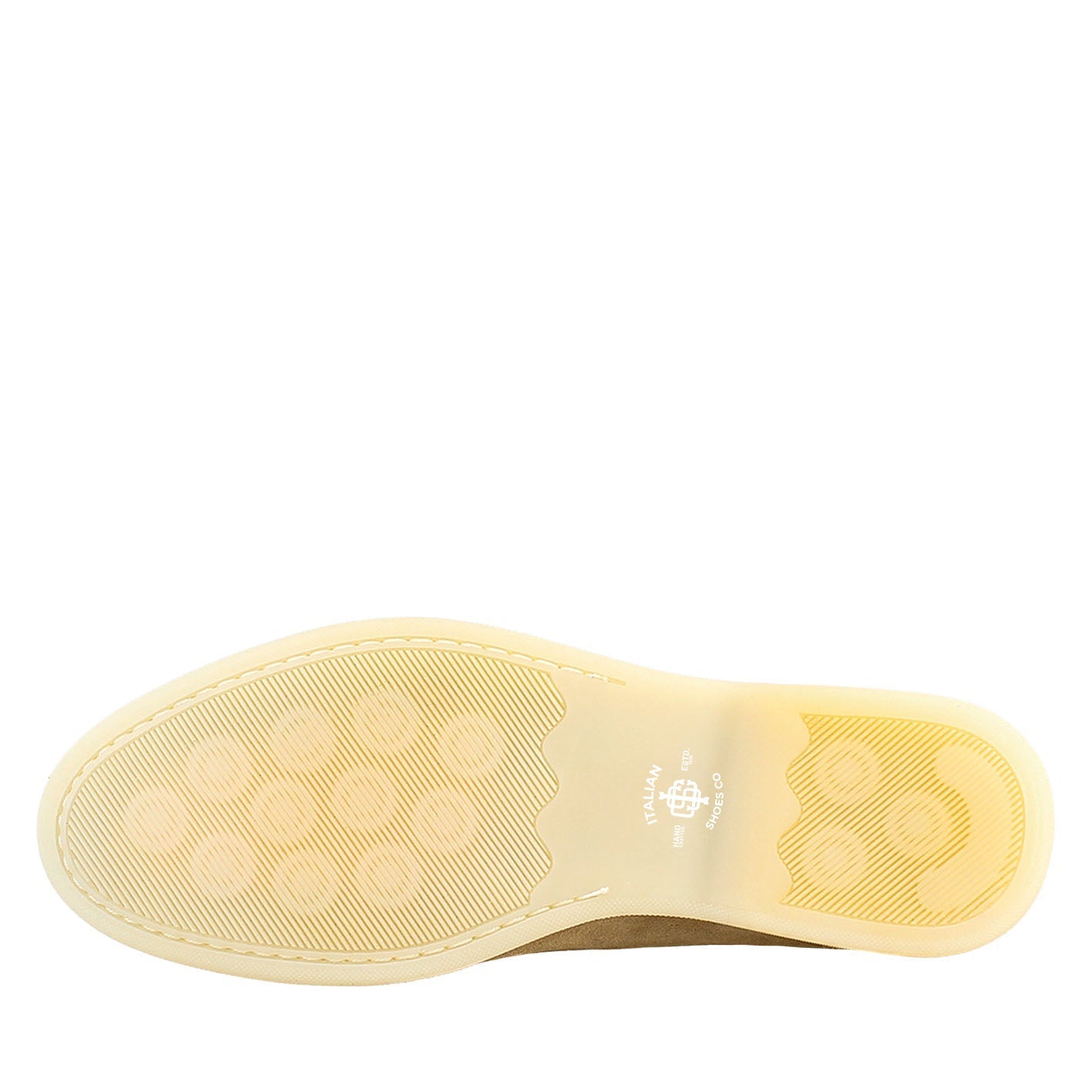 Women's Flexible Moccasin in Nude Suede
