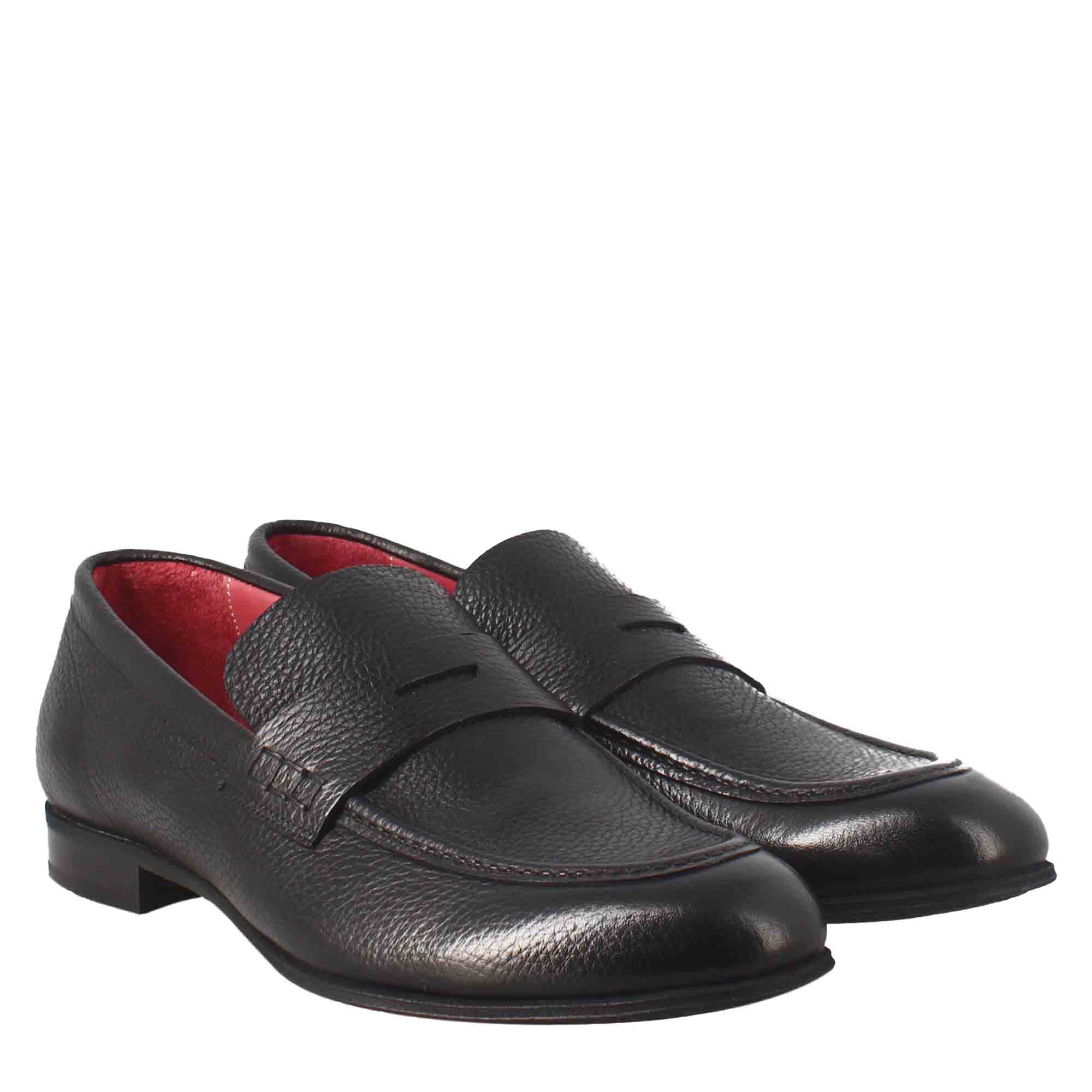 Luxury Elegant Black Moccasin