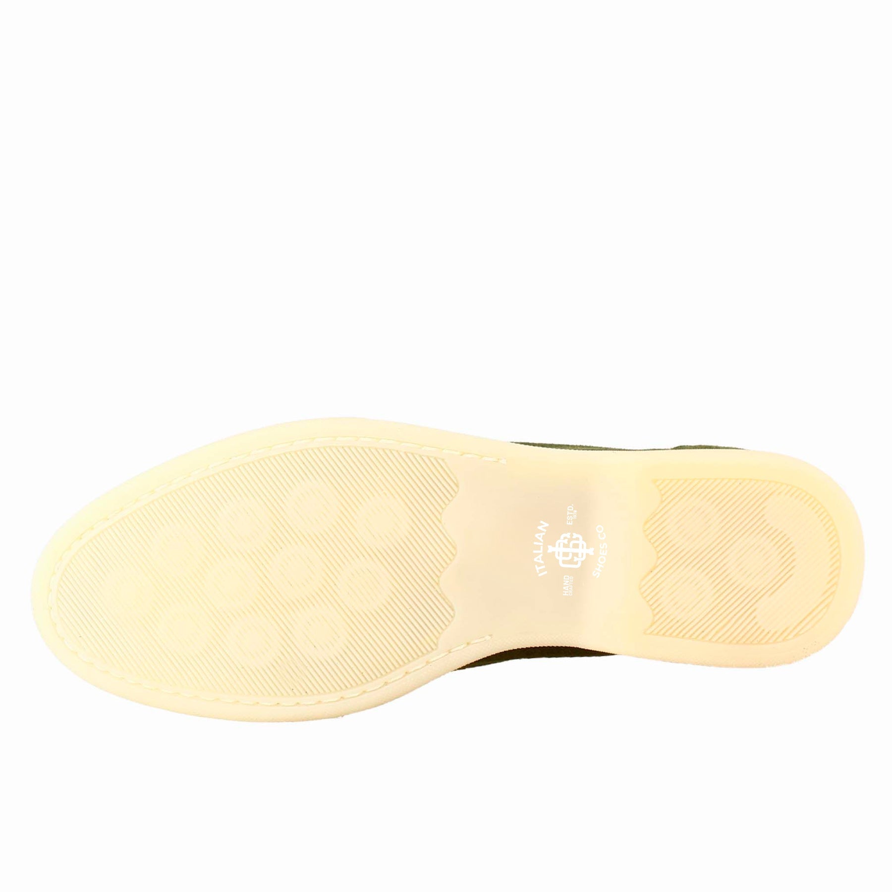 Flexible Green Suede Women's Moccasin