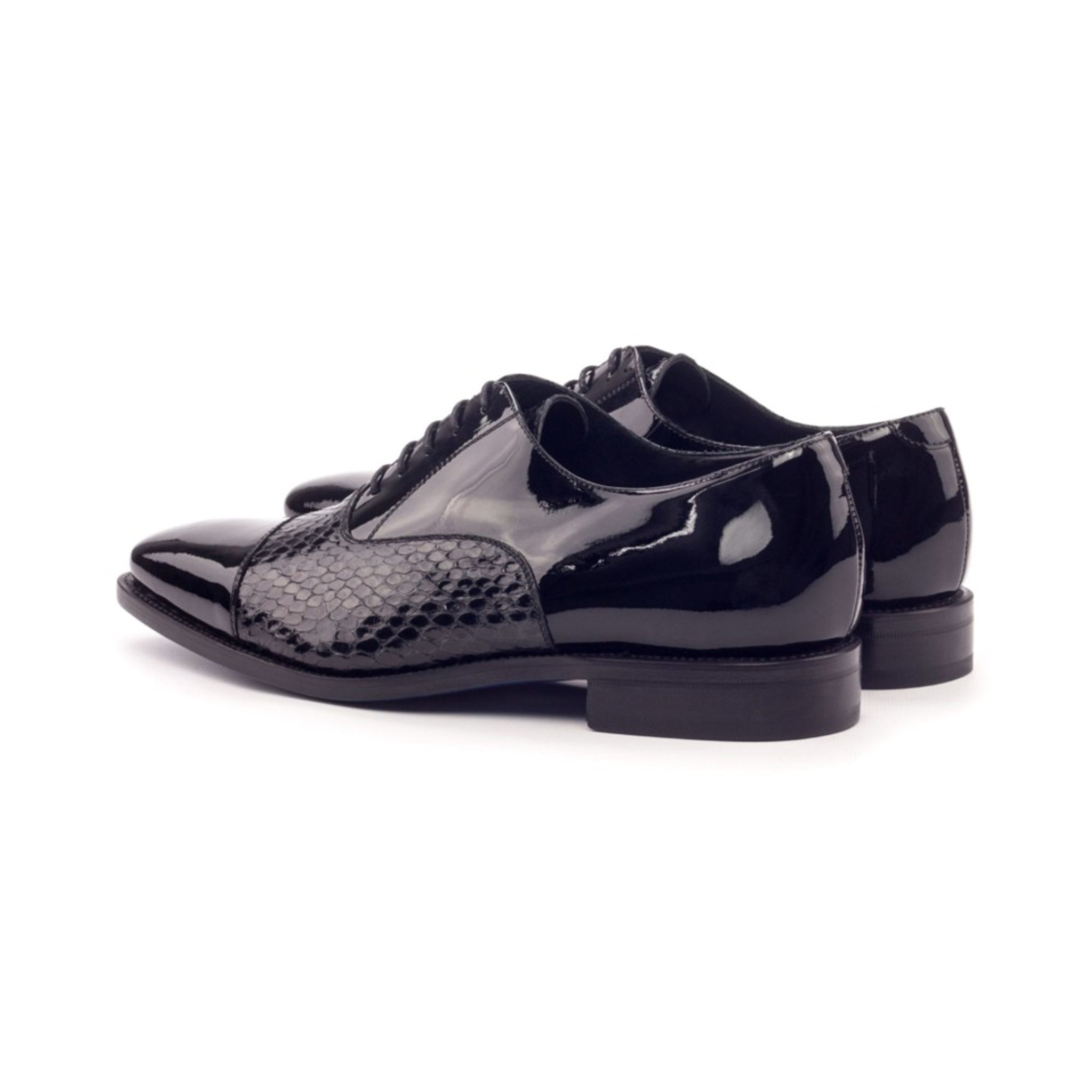 Python Leather Evening Shoes