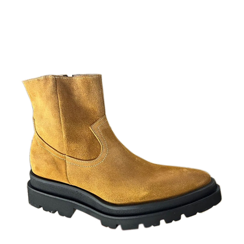 Suede Brick Booties for Men