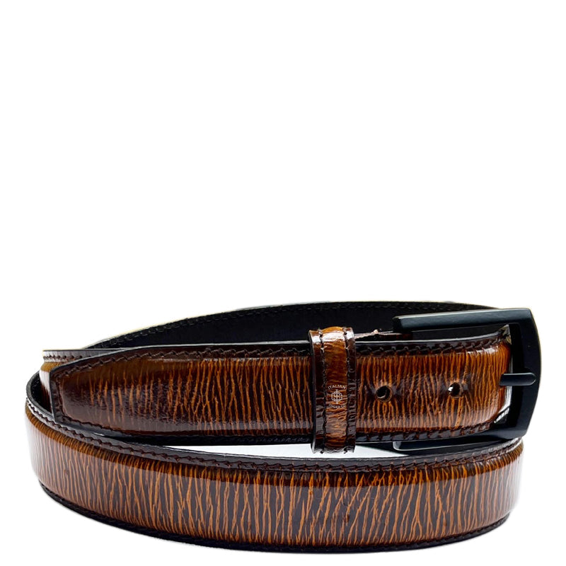 Taglio Cobra Sputatore Pelle Belt