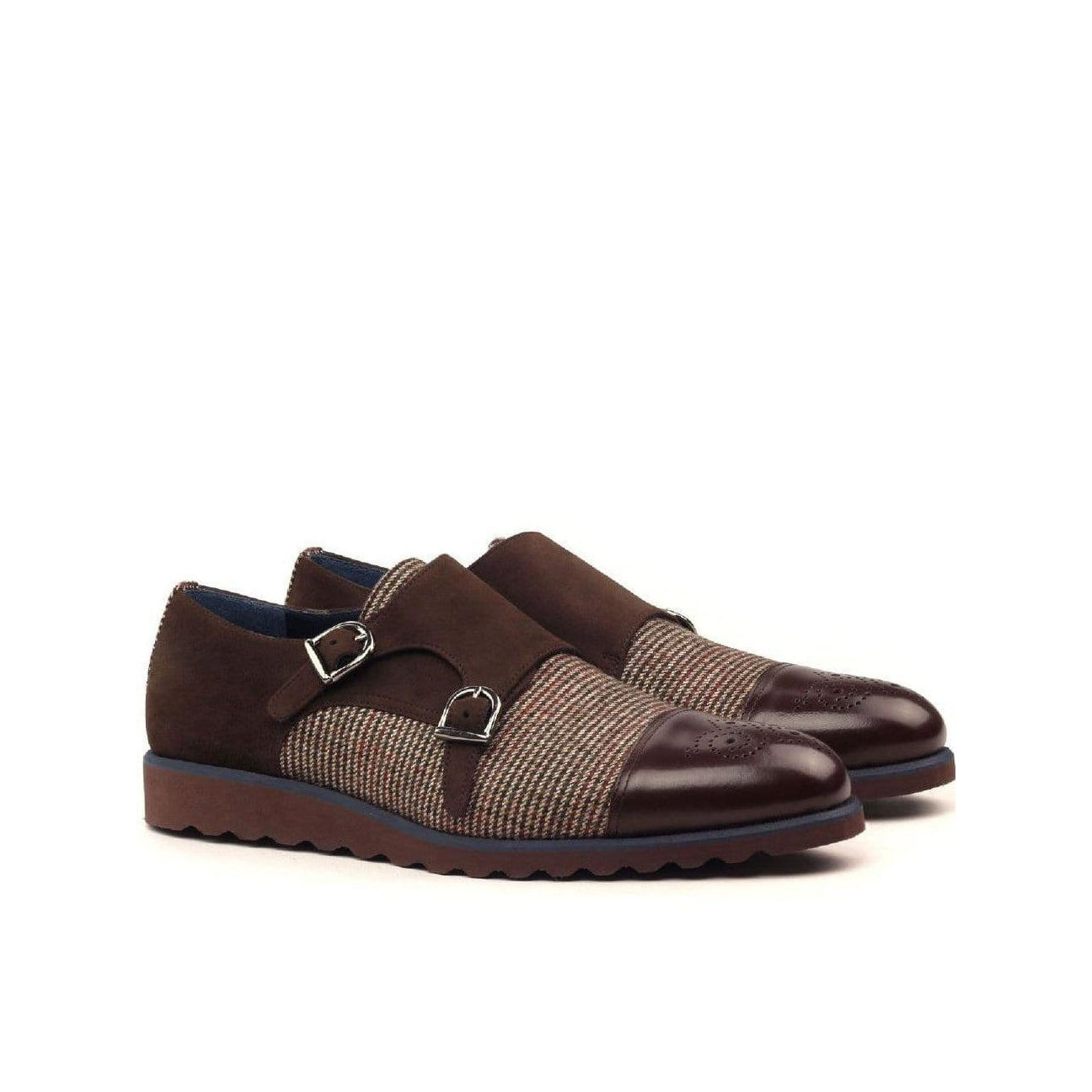 Opulent Oxfords Double Monk Shoe Dark