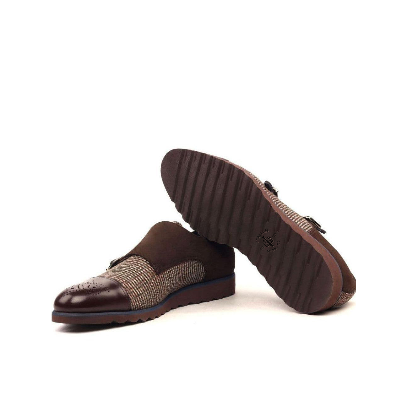 Opulent Oxfords Double Monk Shoe Dark