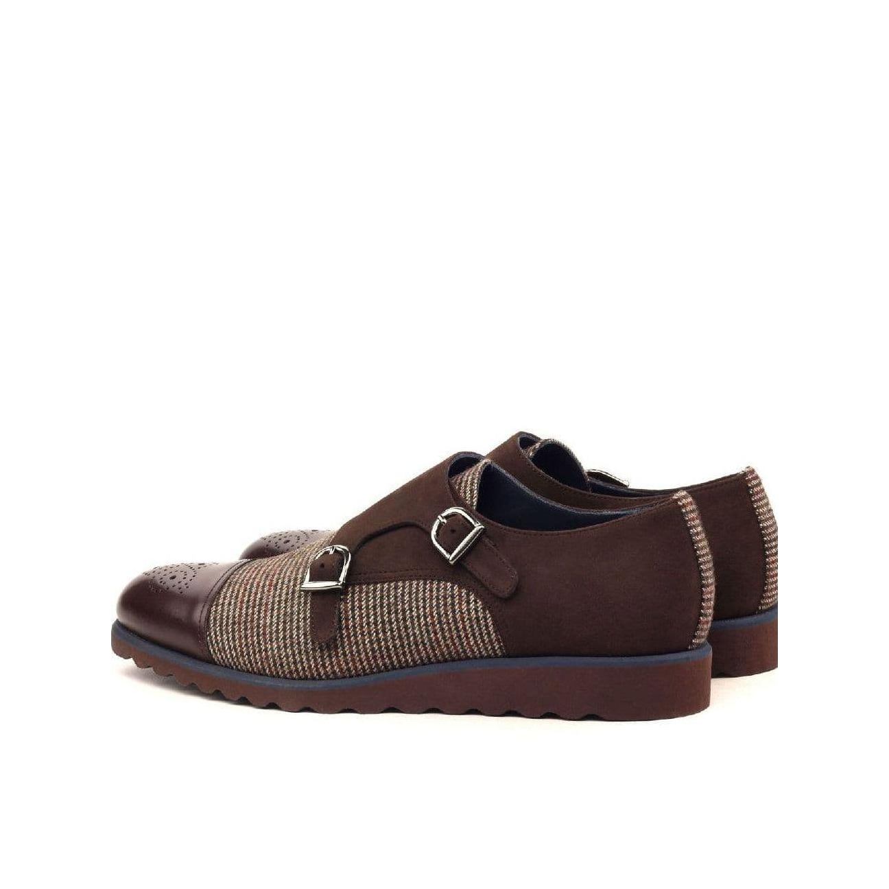 Opulent Oxfords Double Monk Shoe Dark