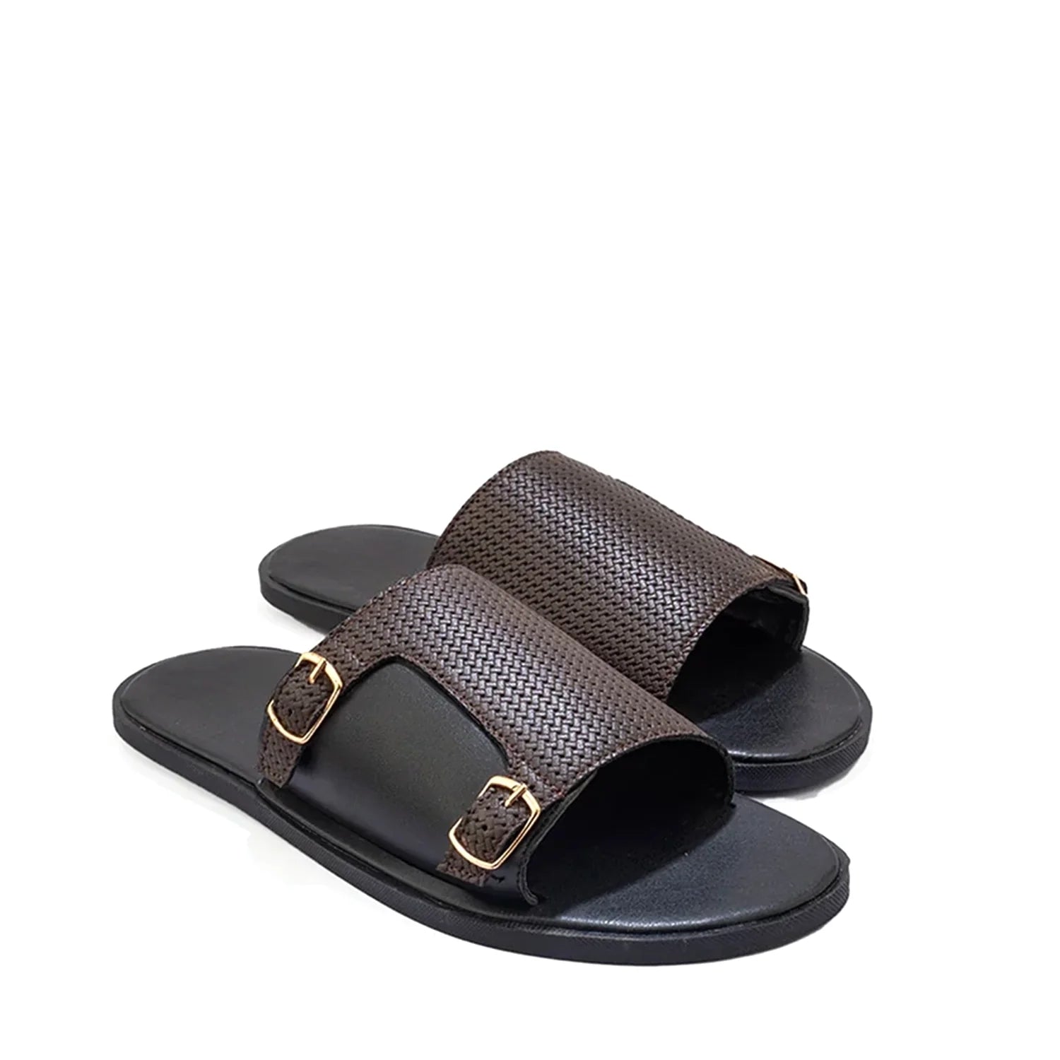 Double Monk Strap Slip on