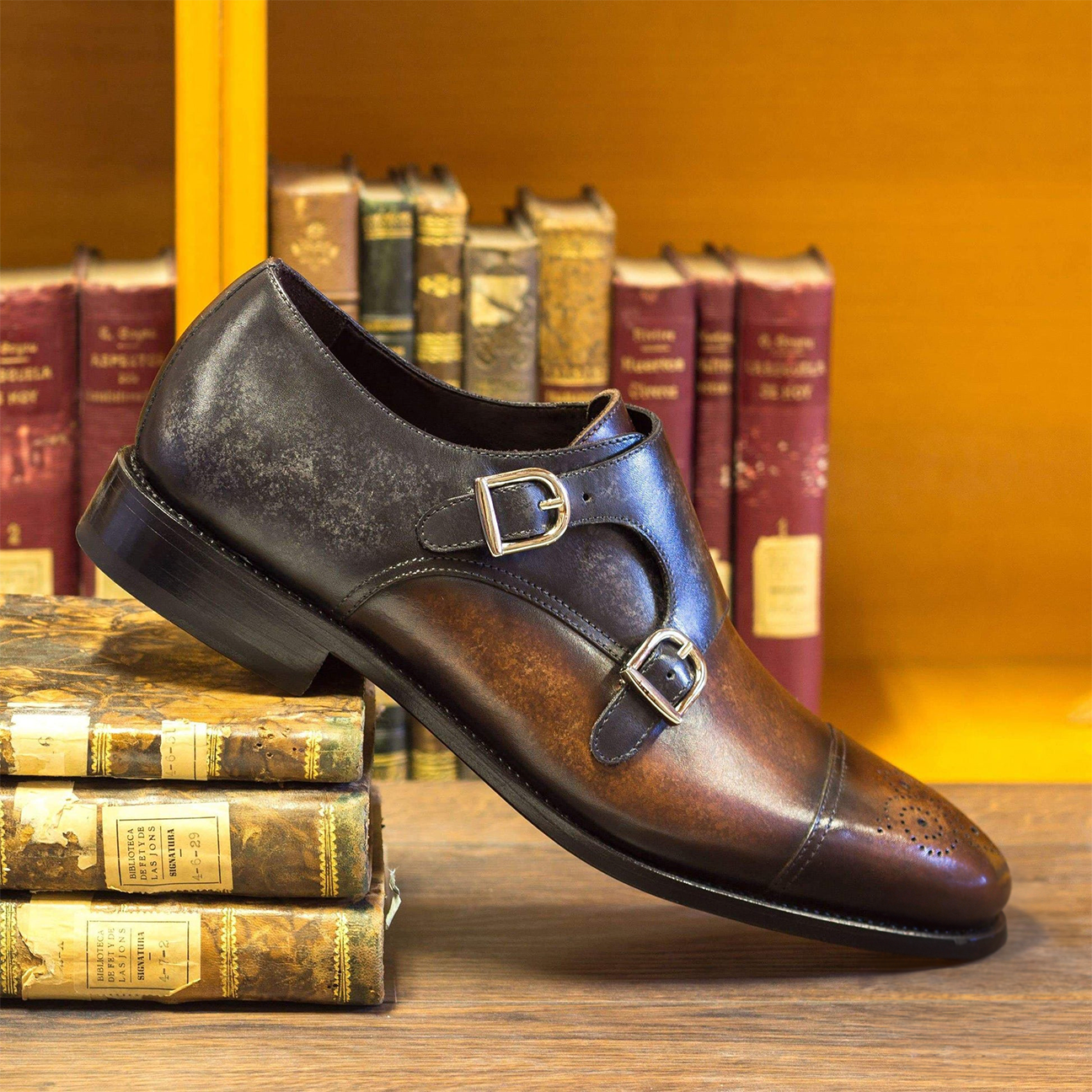 Eclat Essence Double Monk Shoe
