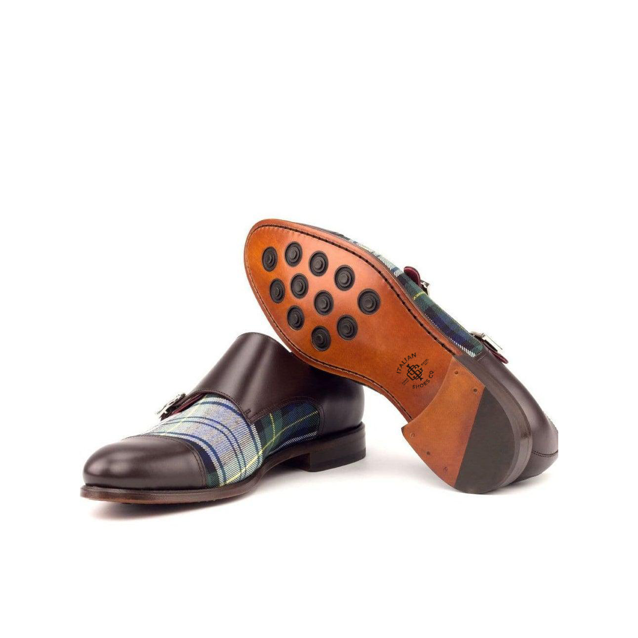 Timeless Tread Double Monk Shoe Dark