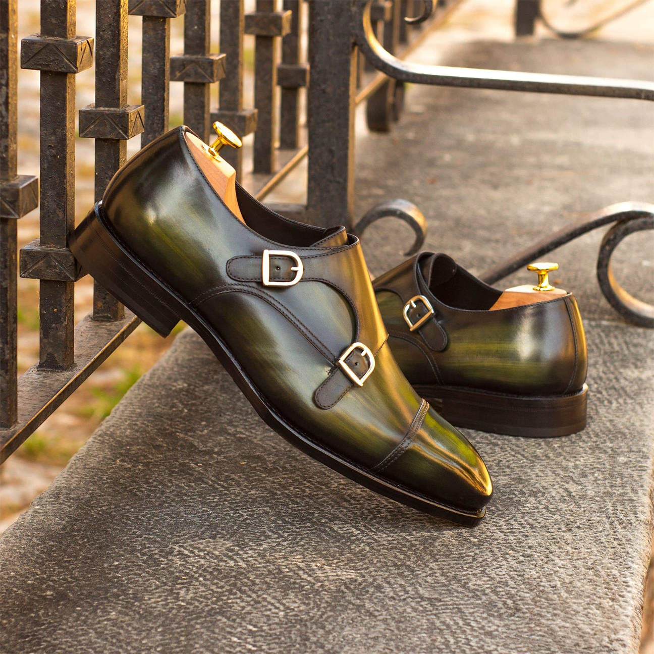 Opulent Overture Double Monk Shoe