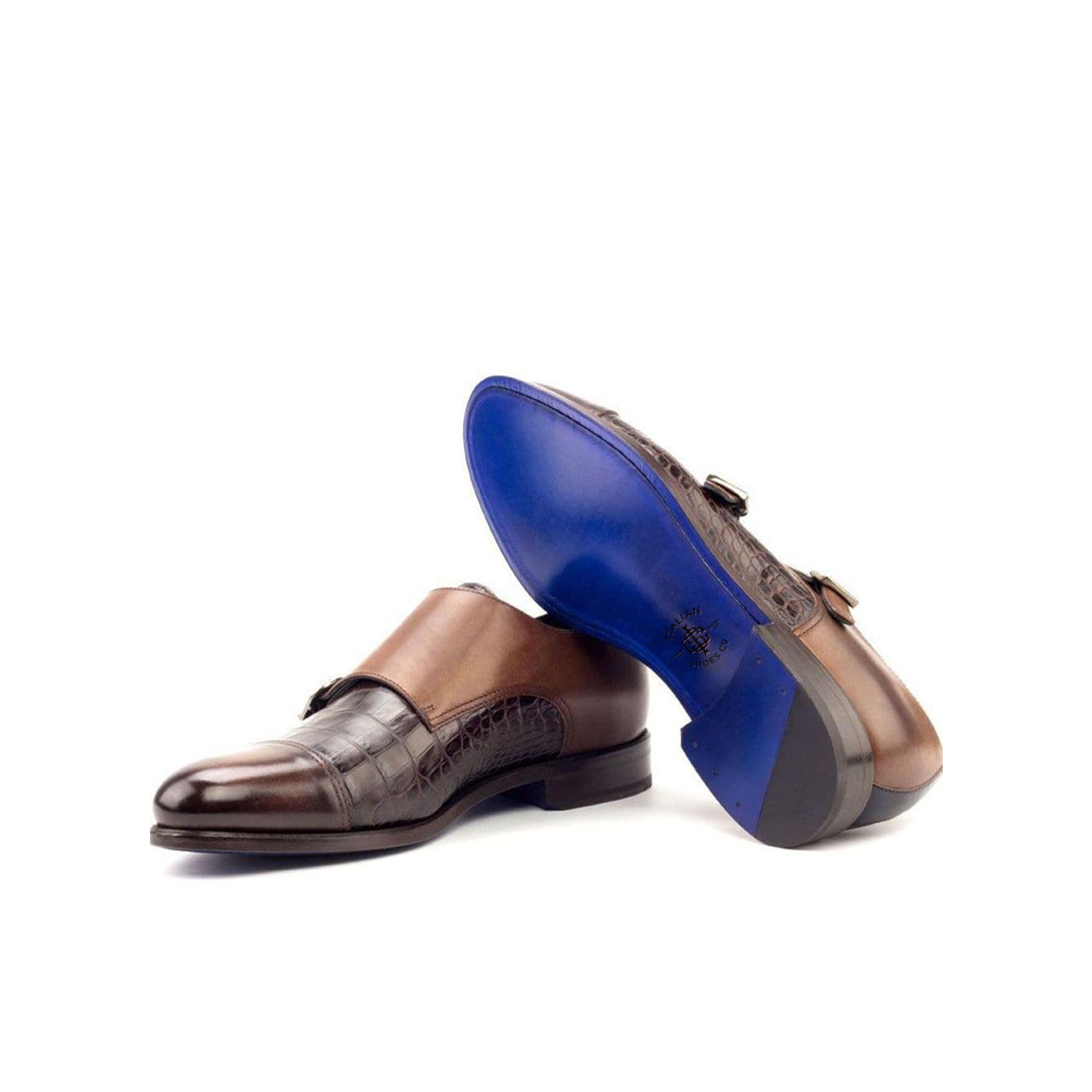 Metropolitan Monarchy Double Monk Shoe Dark