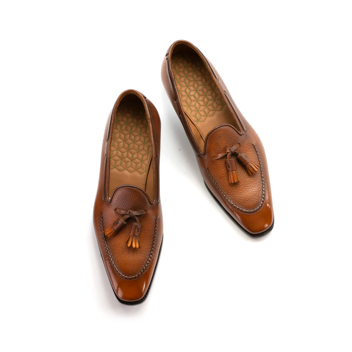 Italian Leather Compton Loafers hover image