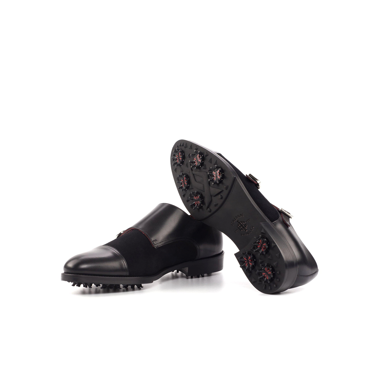 Zenith Zippers Double Monk Shoes