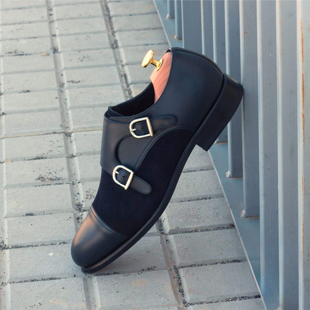 Twin Triumph Double Monk Shoe