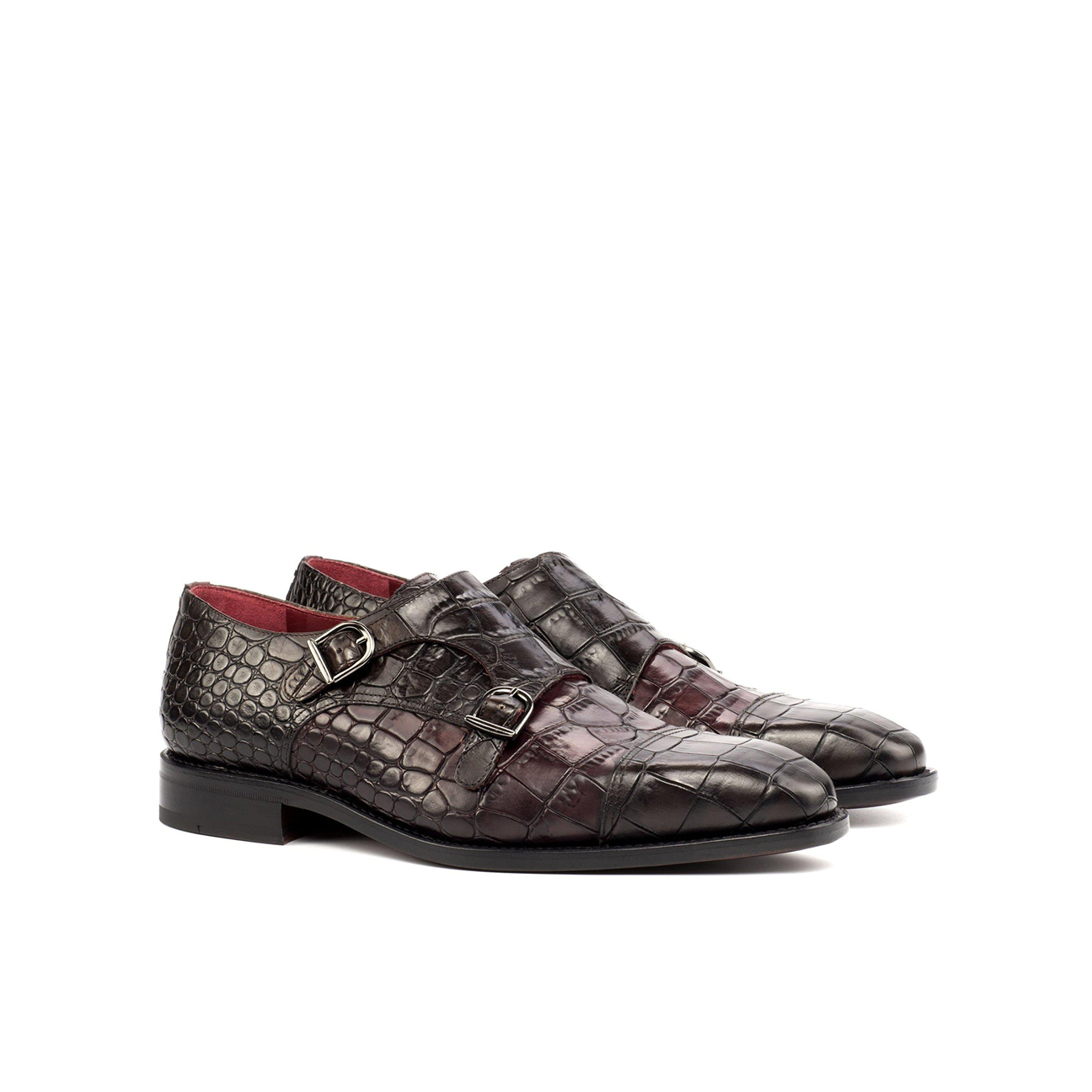 Urban Union Double Monk Shoe Dark