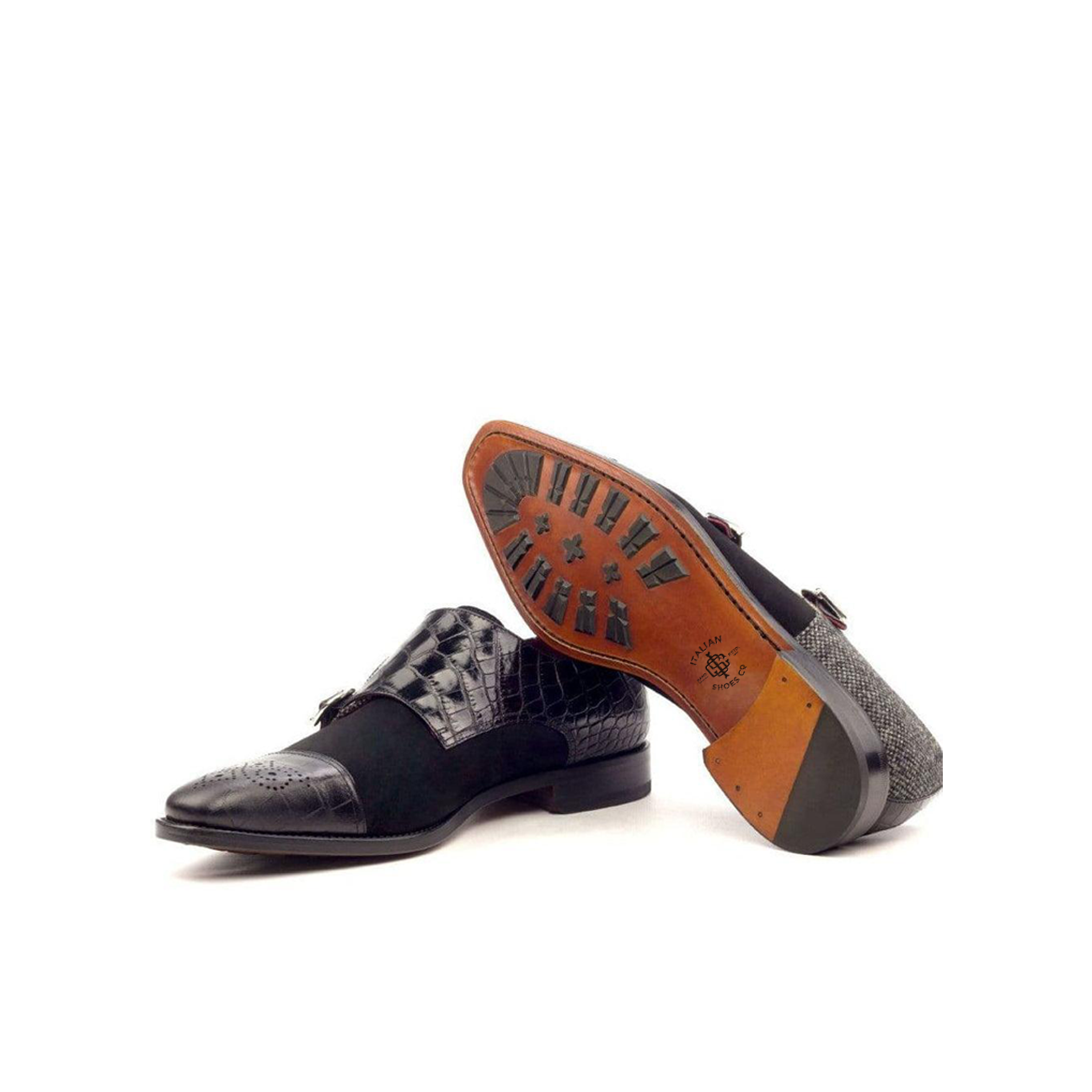 Nocturnal Nexus Double Monk Shoe