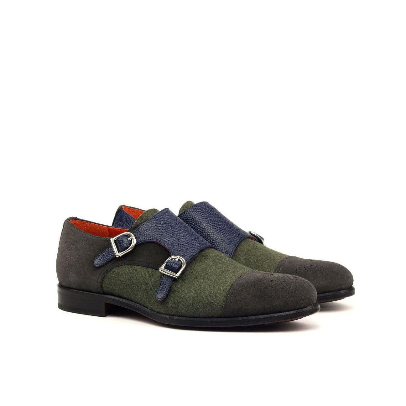 Posh Pairing Double Monk Shoe