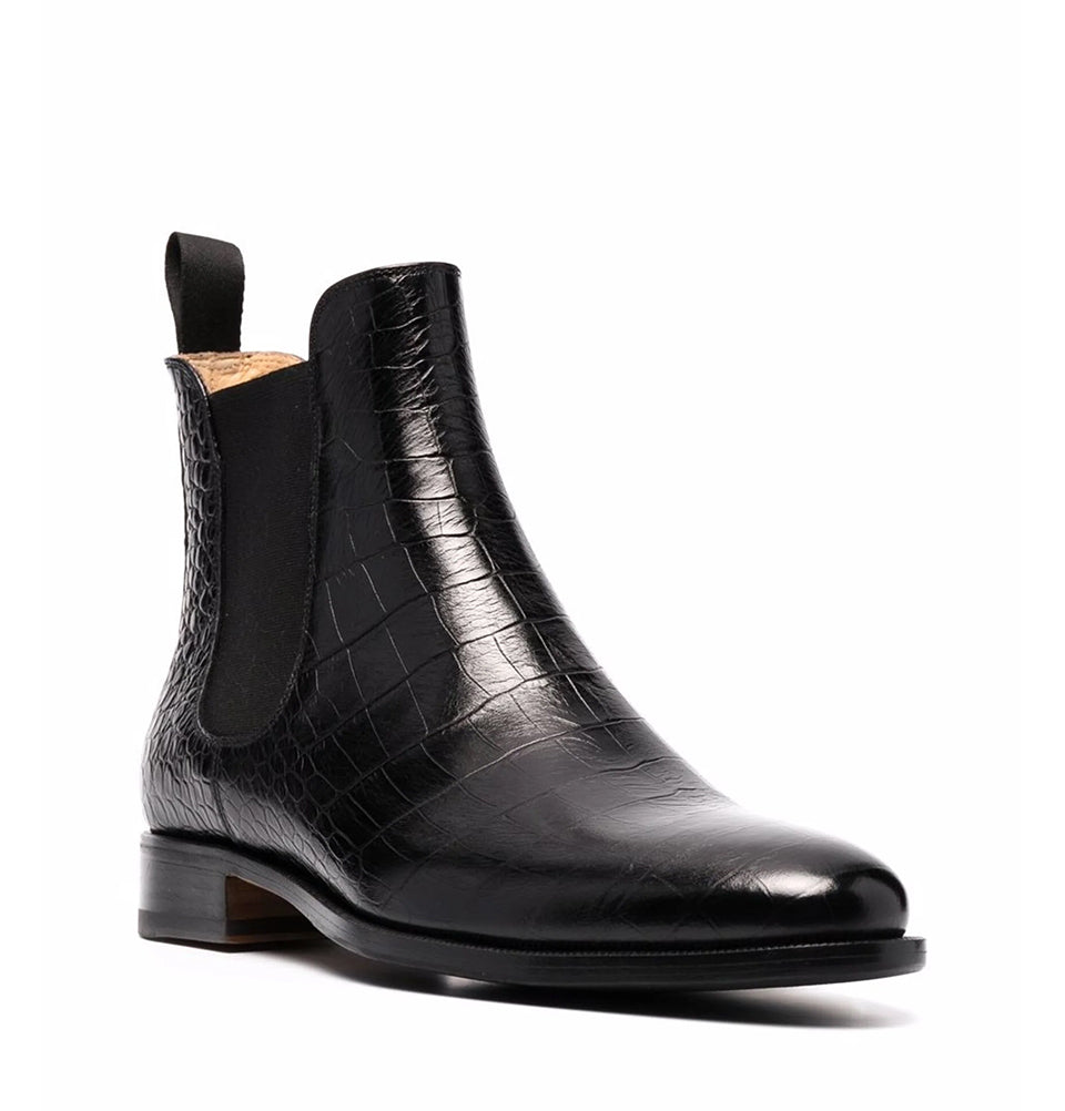 Cocco Texture Chelsea  boots