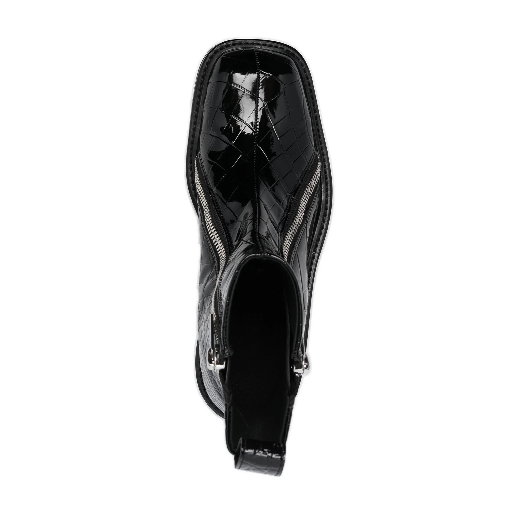 Selim Mock Croc Ankle Boots