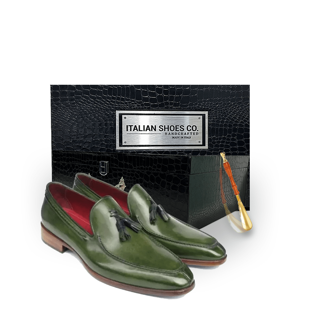 Tassel Leather Loafer in