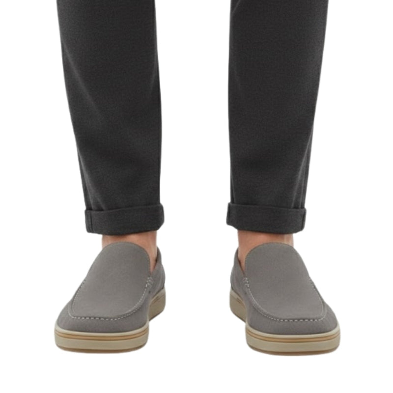 Italian Suede Casual Slip On Loafers