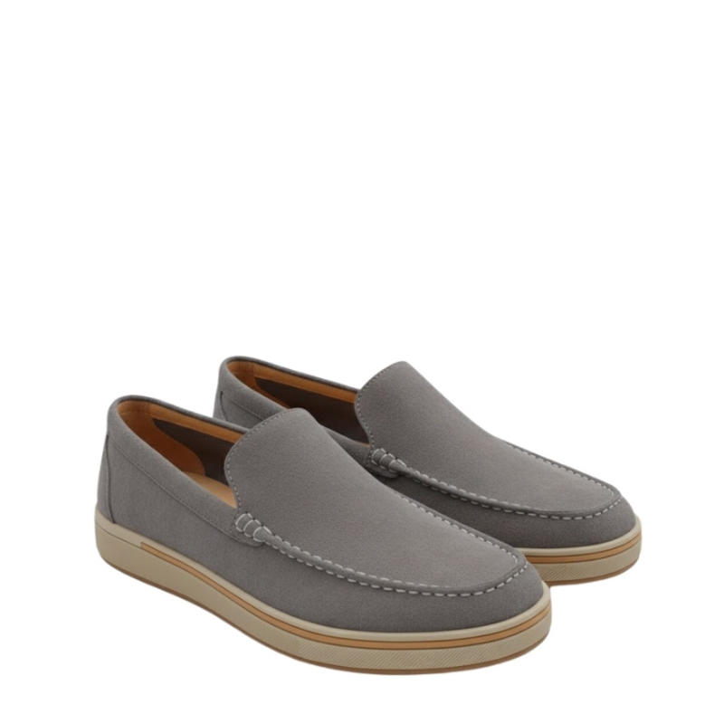 Italian Suede Casual Slip On Loafers
