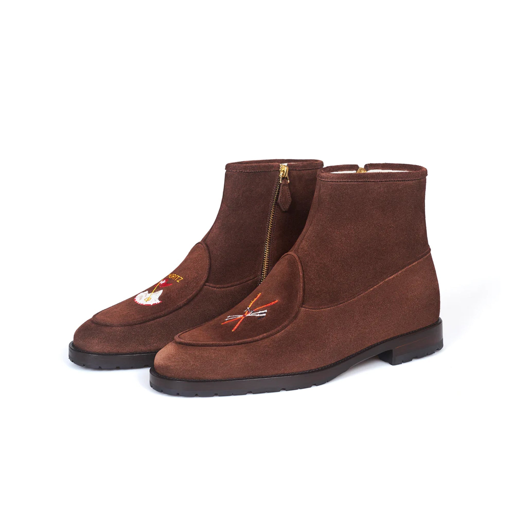 Angelo Leather High Ankle Boots
