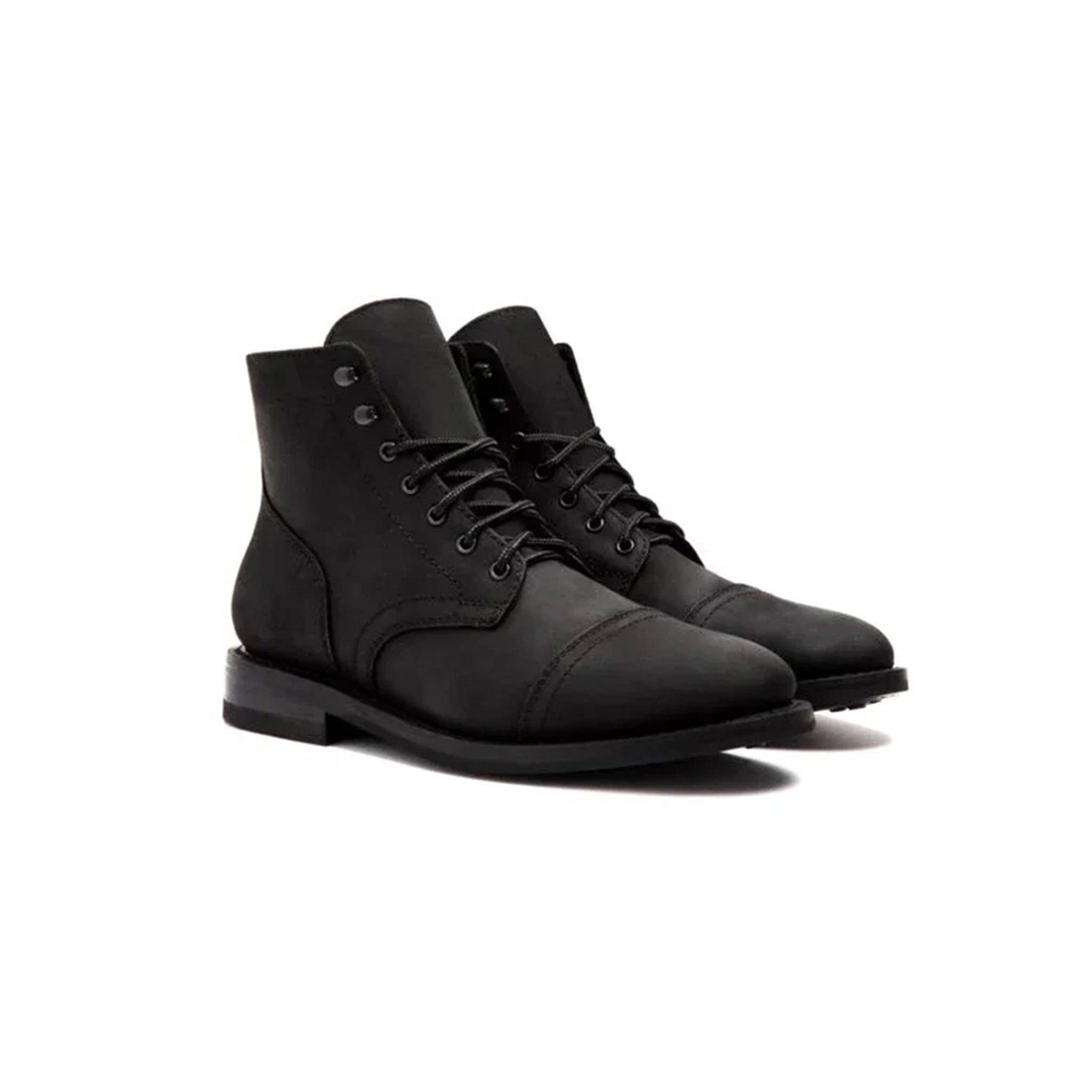 Captain Cap Toe Ankle Boots