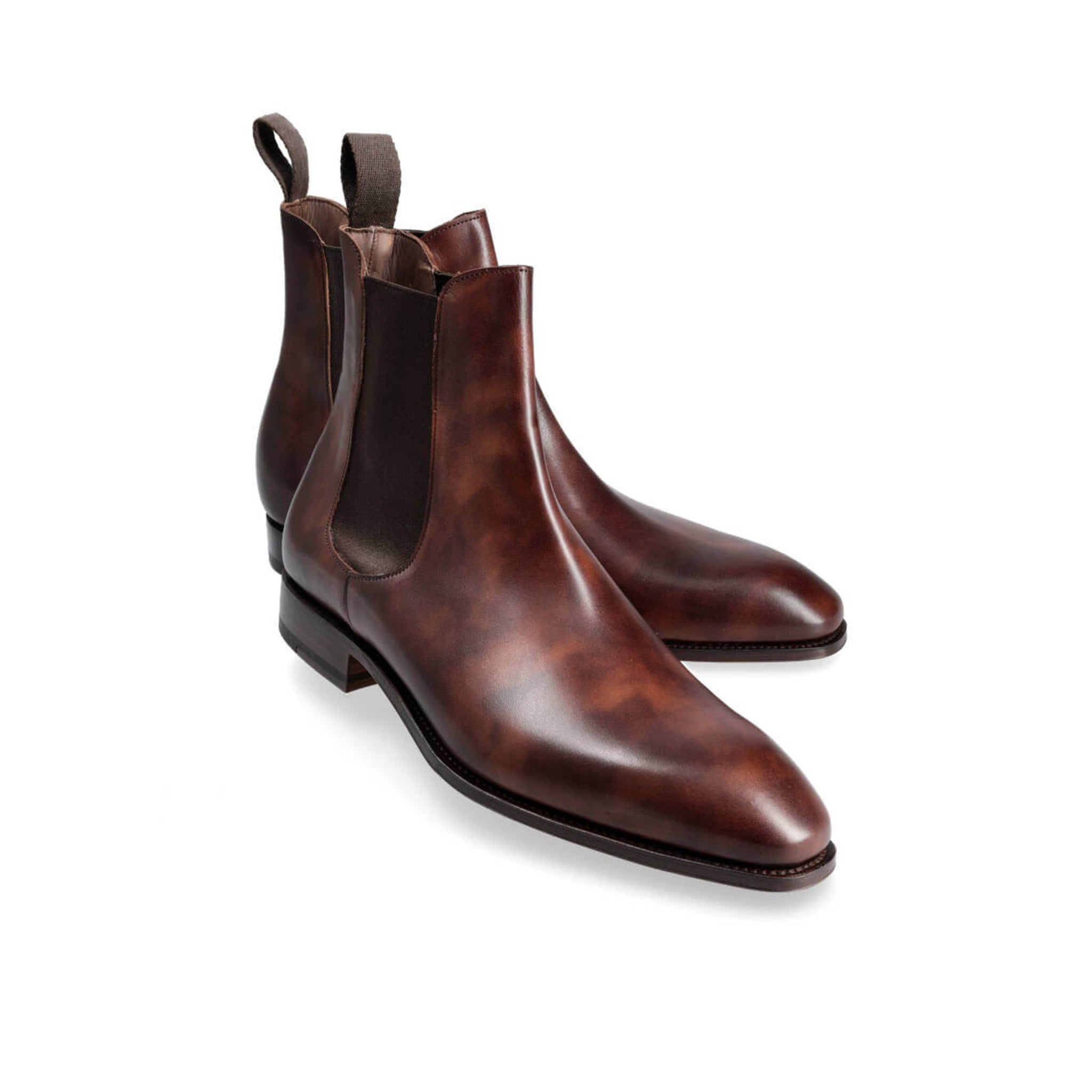 Dark Chelsea Men's Leather Boots