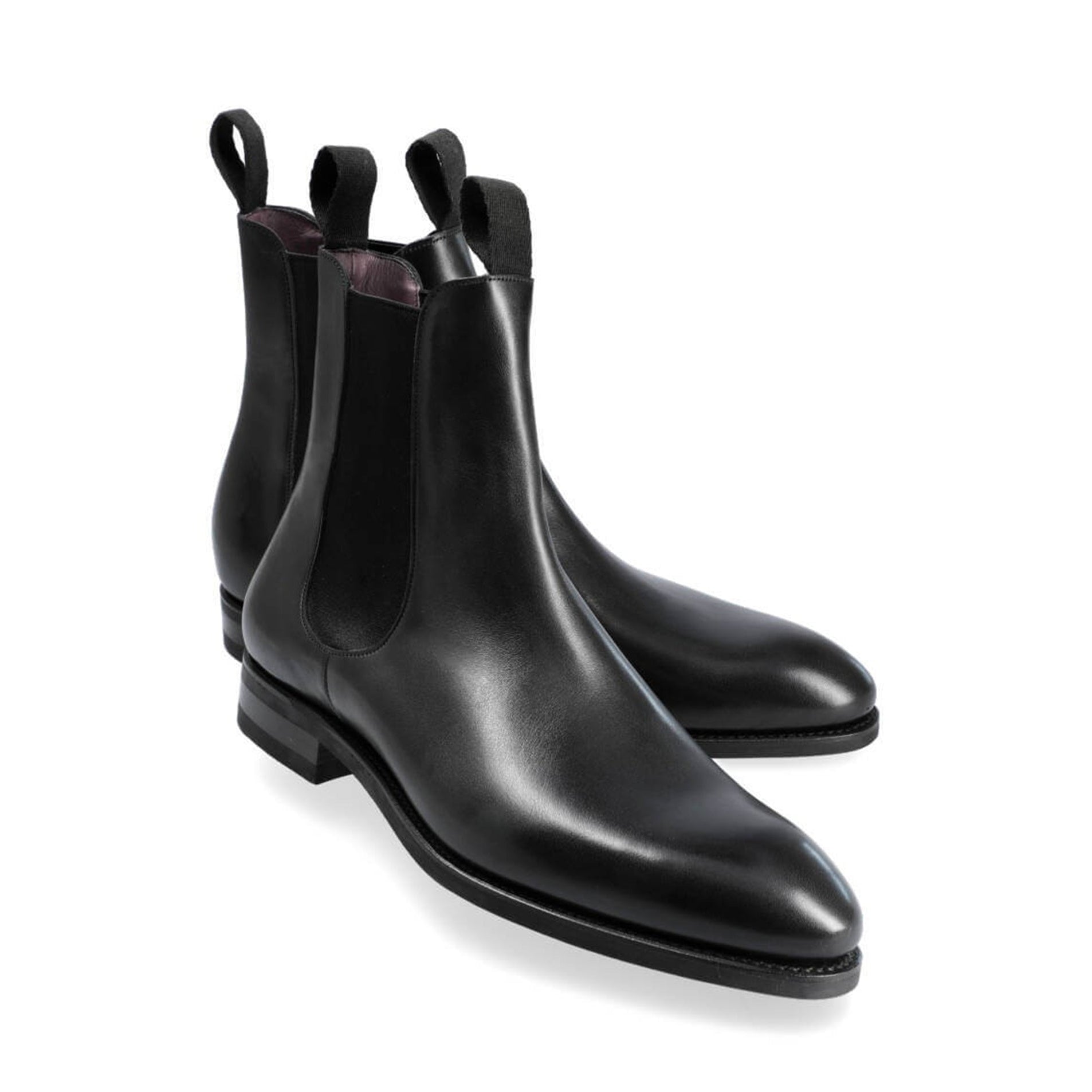 Midnight Classic Chelsea Leather Boots
