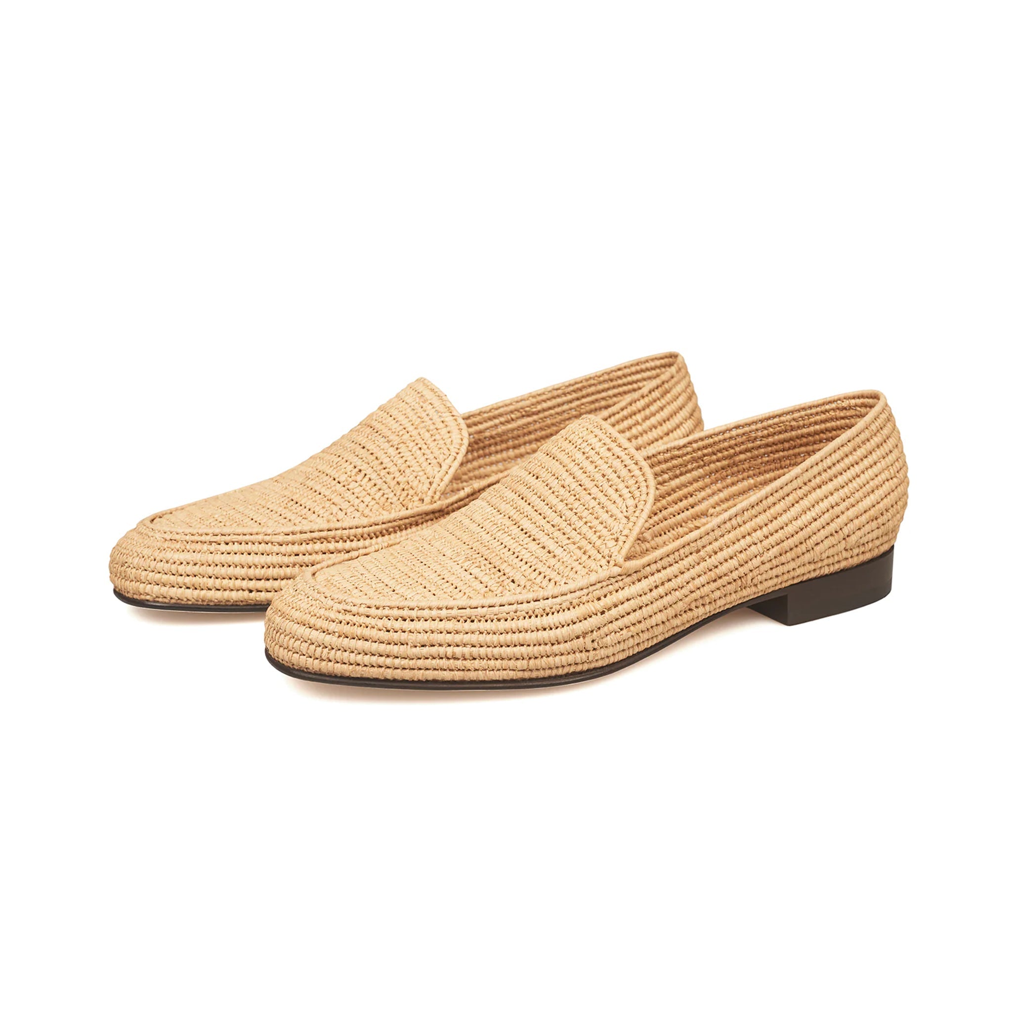 Raffia Handmade Loafers