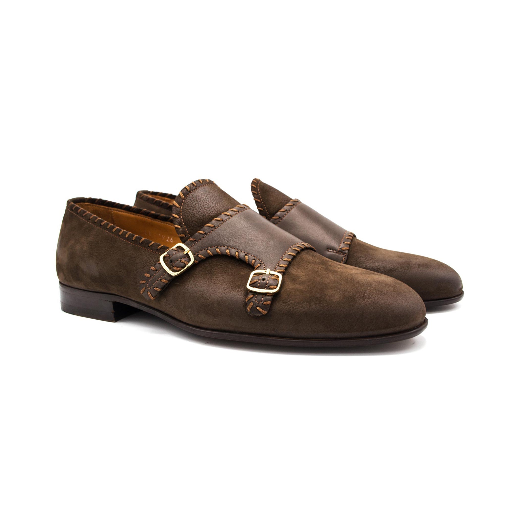 Woody Double Monk Strap Men's Shoes