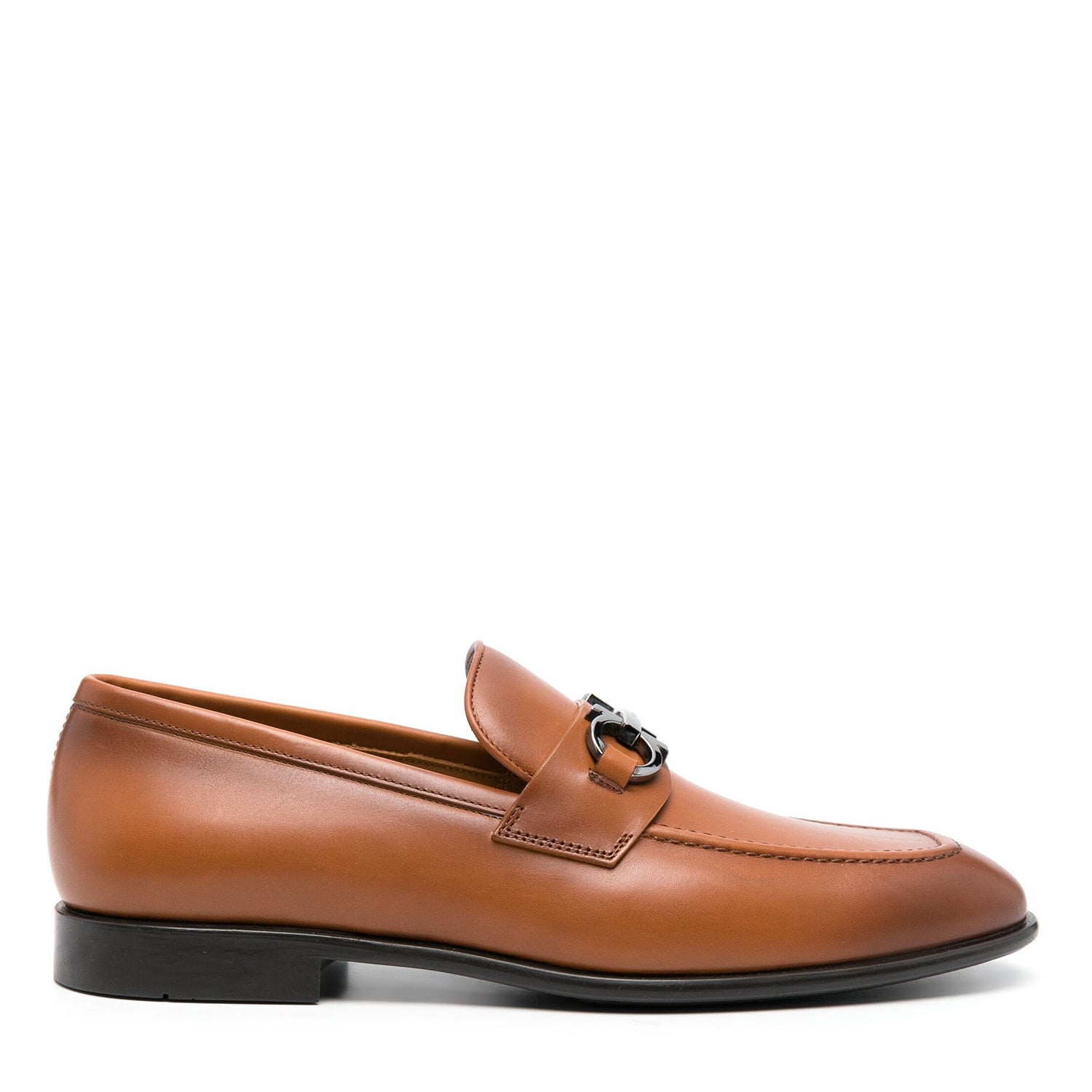 leather Horsebit Loafers