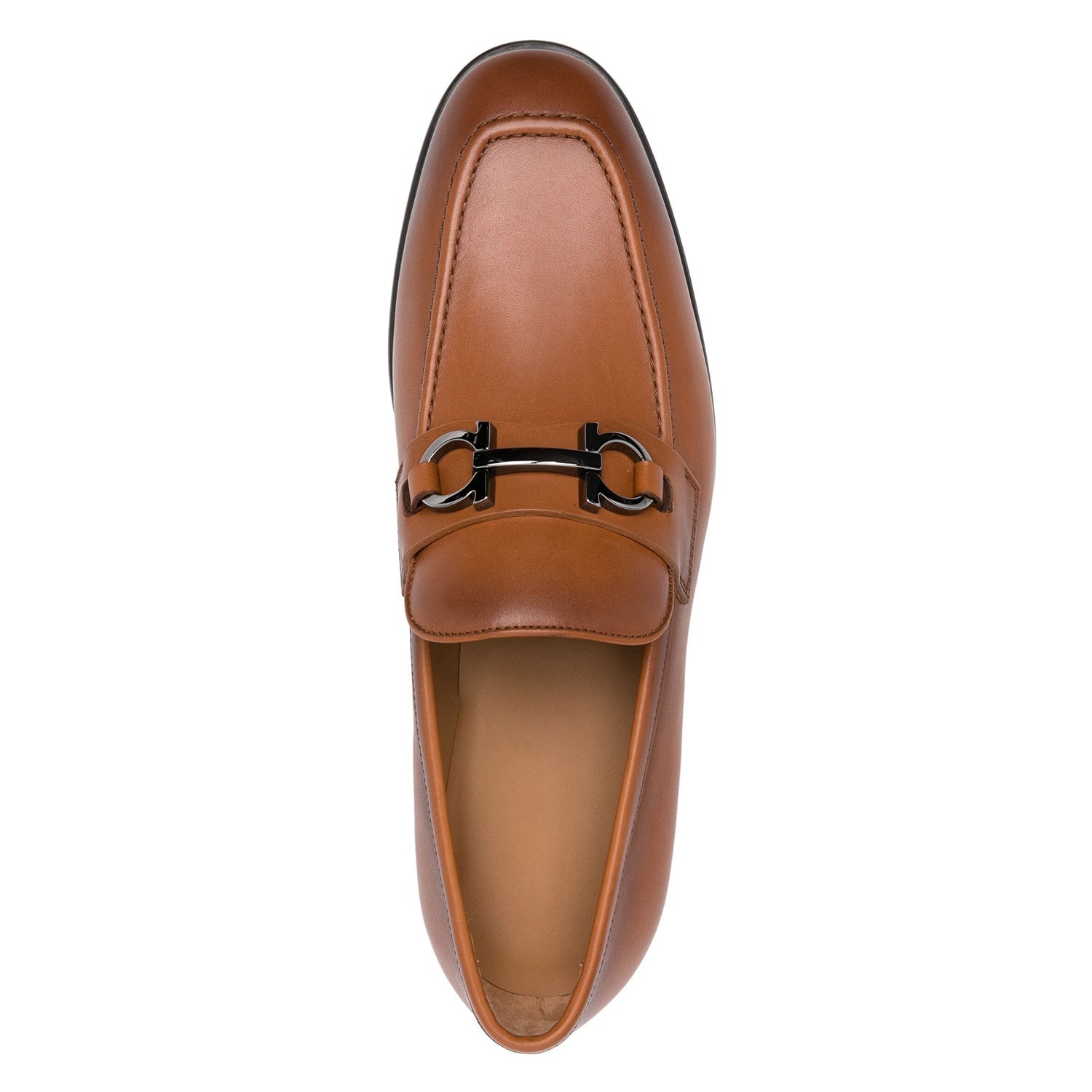 leather Horsebit Loafers