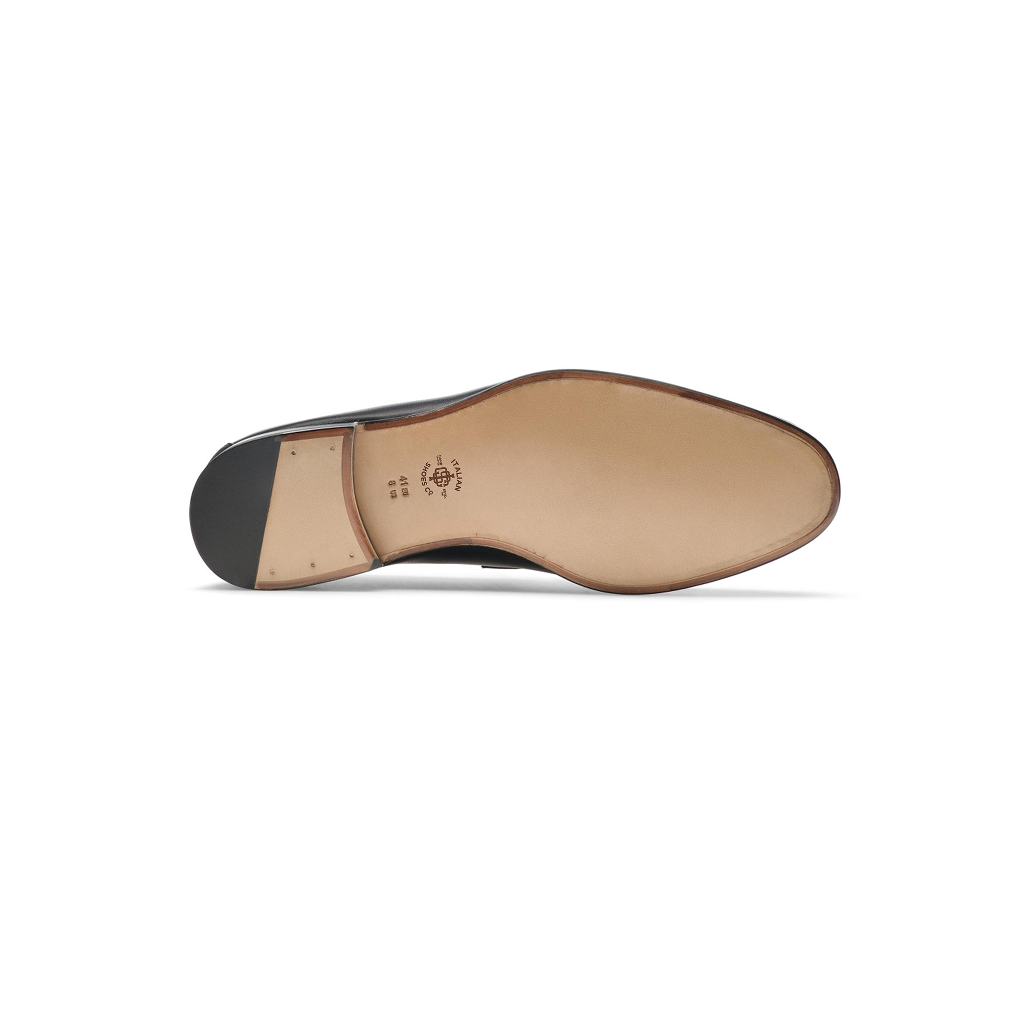 Black  Utilizes Classic Penny Loafer