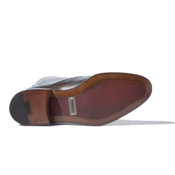 Derby Classy Leather High Ankle Boots