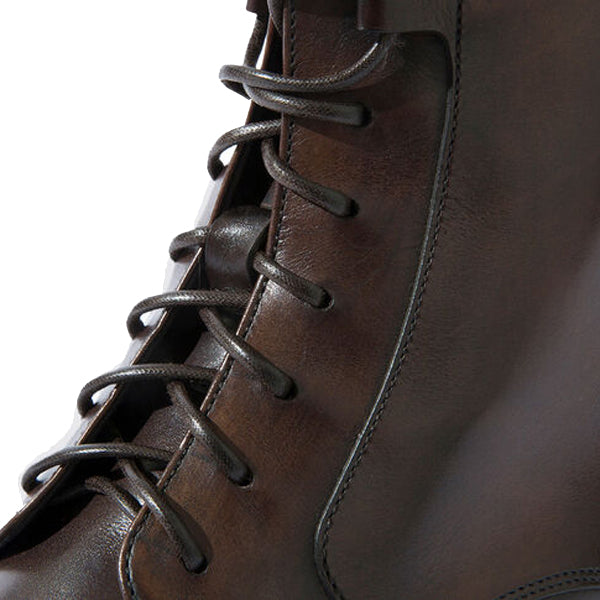 Derby Classy Leather High Ankle Boots