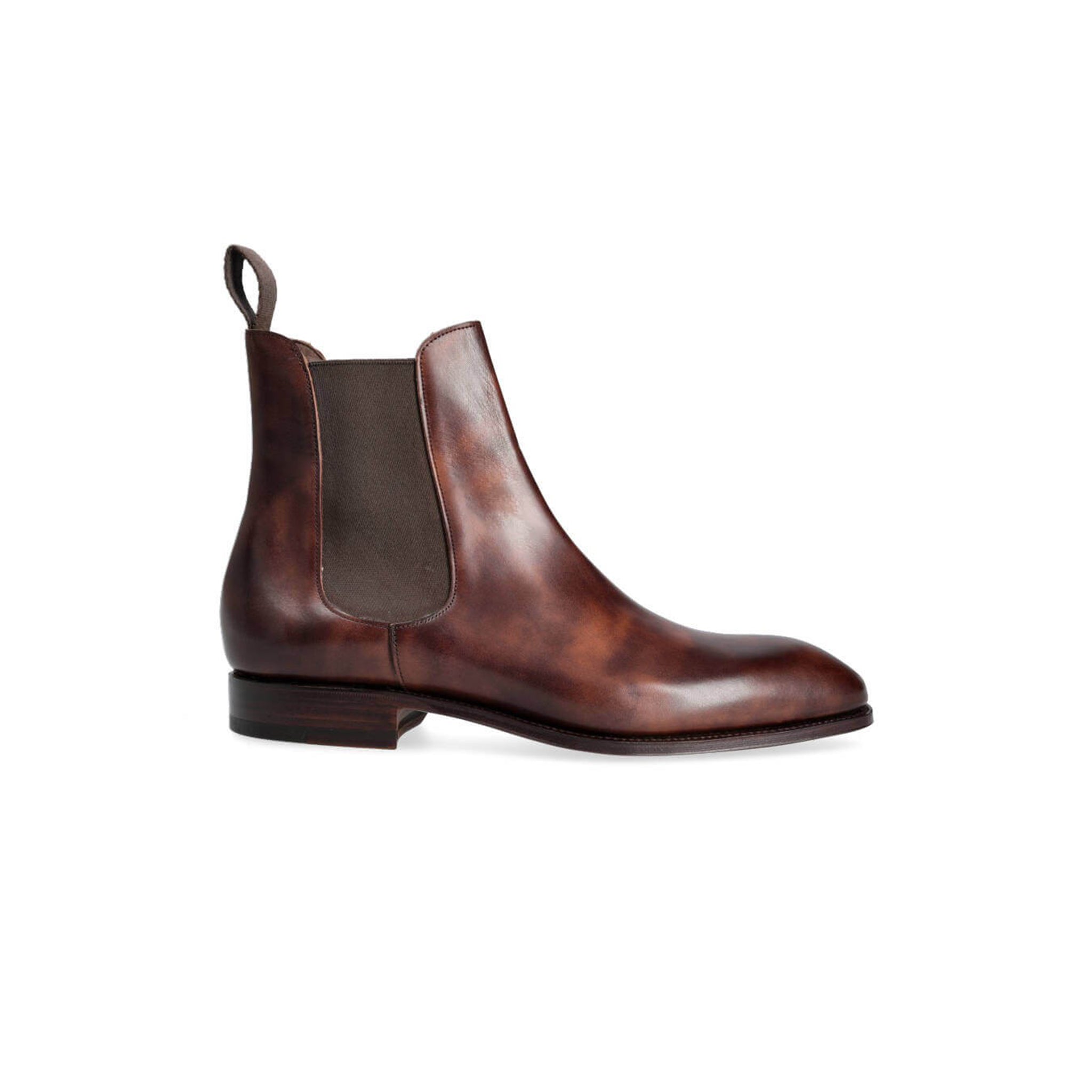Dark Chelsea Men's Leather Boots
