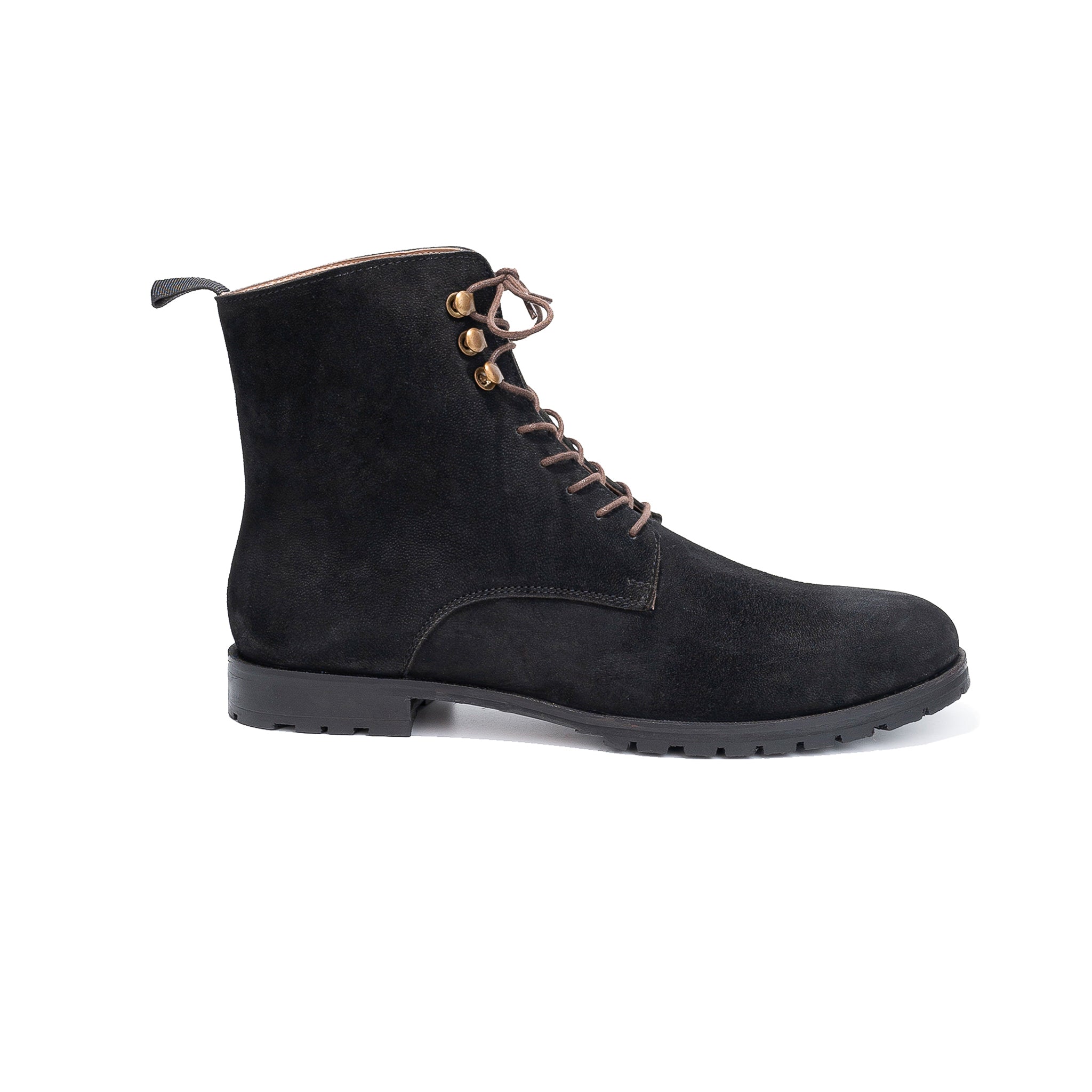 Clearance Federico Panelled Lace-Up Boots