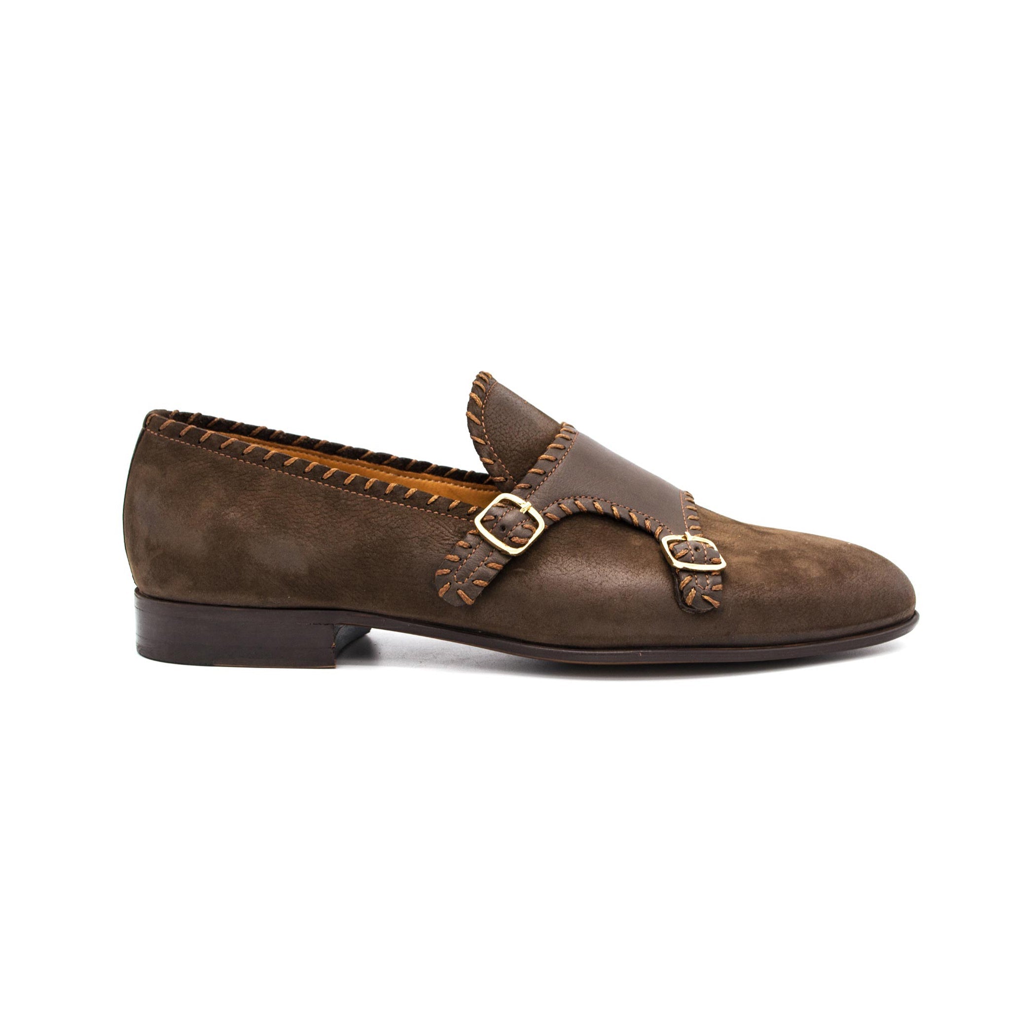 Woody Double Monk Strap Men's Shoes