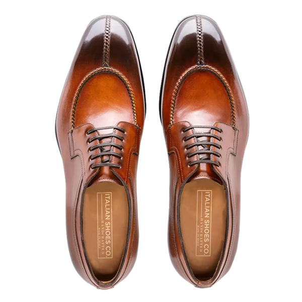 Derby Blucher Leather Luxury Shoes India