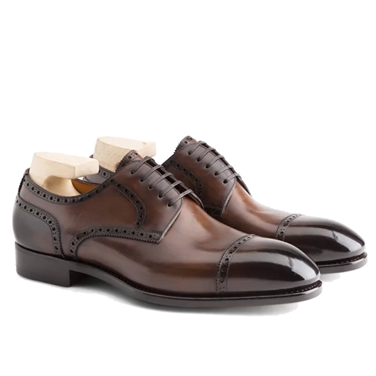 Derby Blucher Premium Leather Shoes