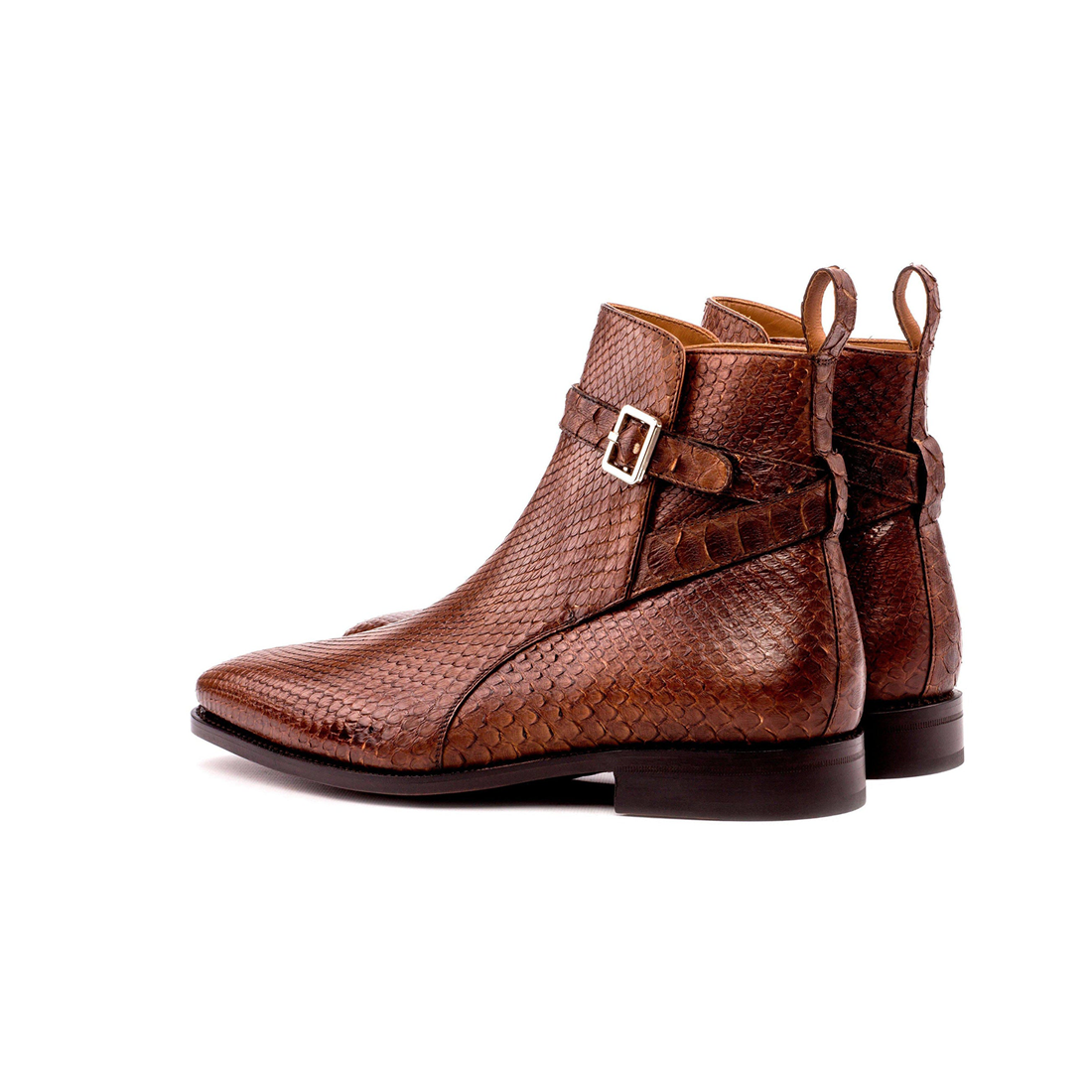 Jodhpur Python Boots