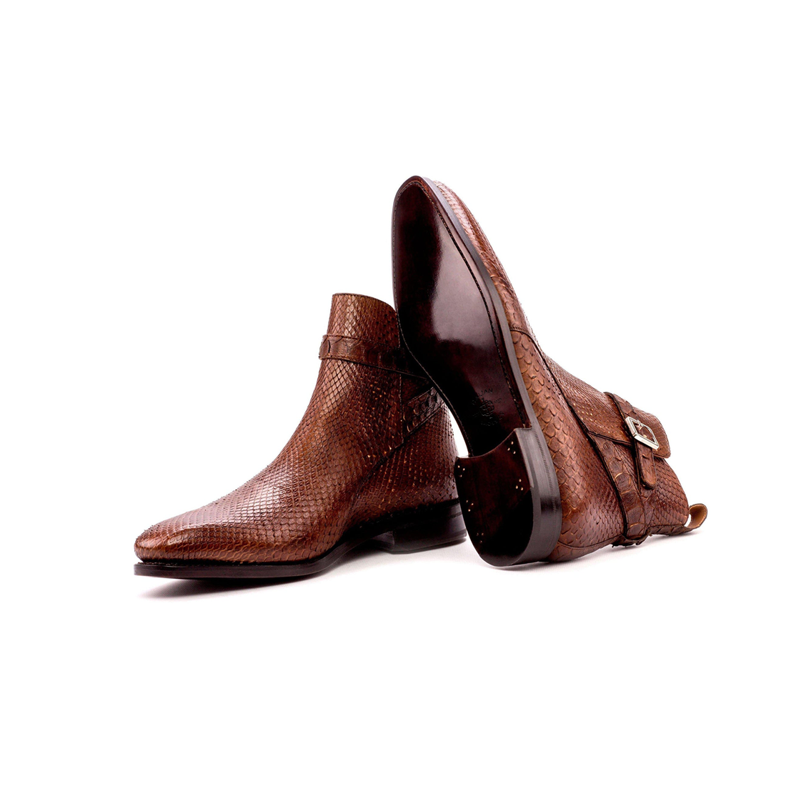 Jodhpur Python Boots