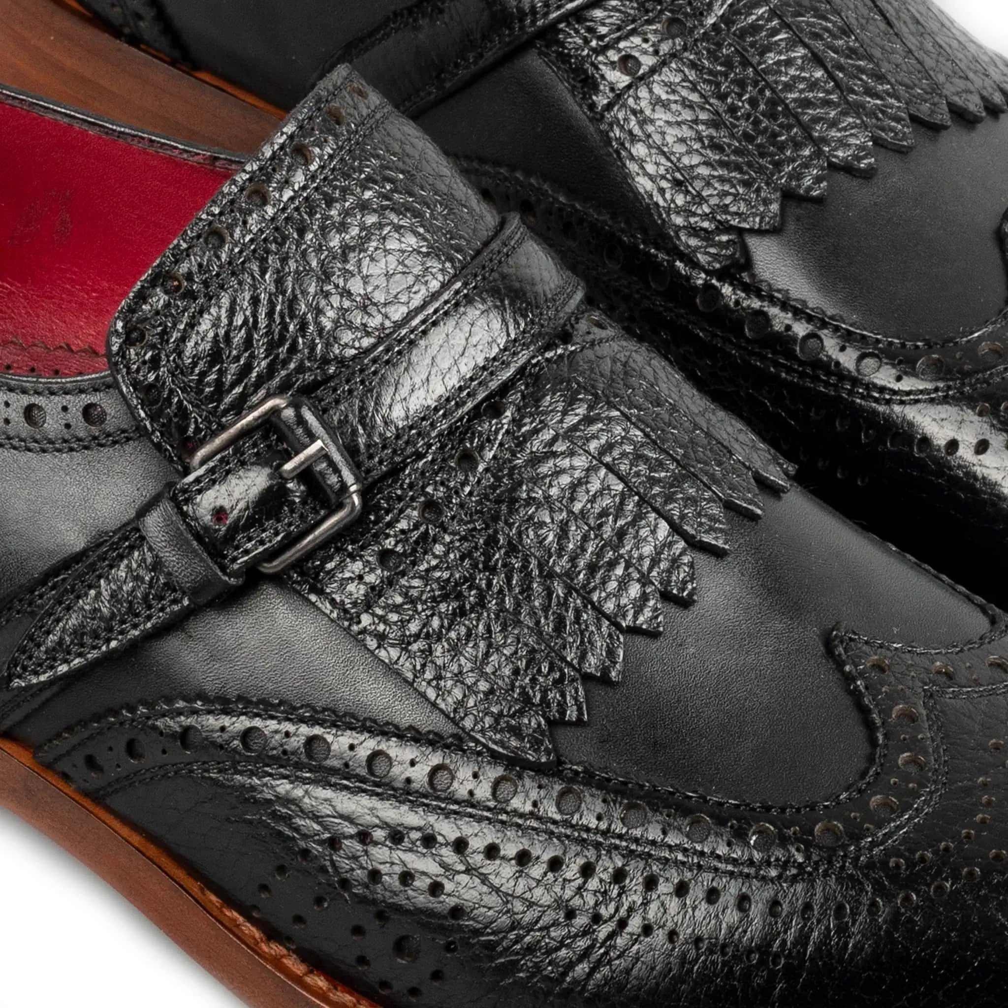Tuatara Single Monk Strap Shoes