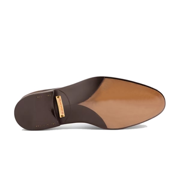 Tassel Black Leather Loafer