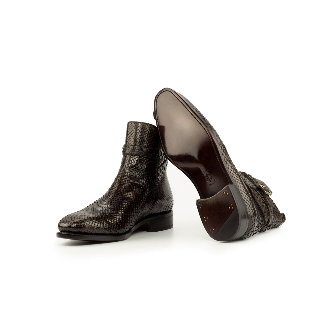 Jodhpur Python Boots