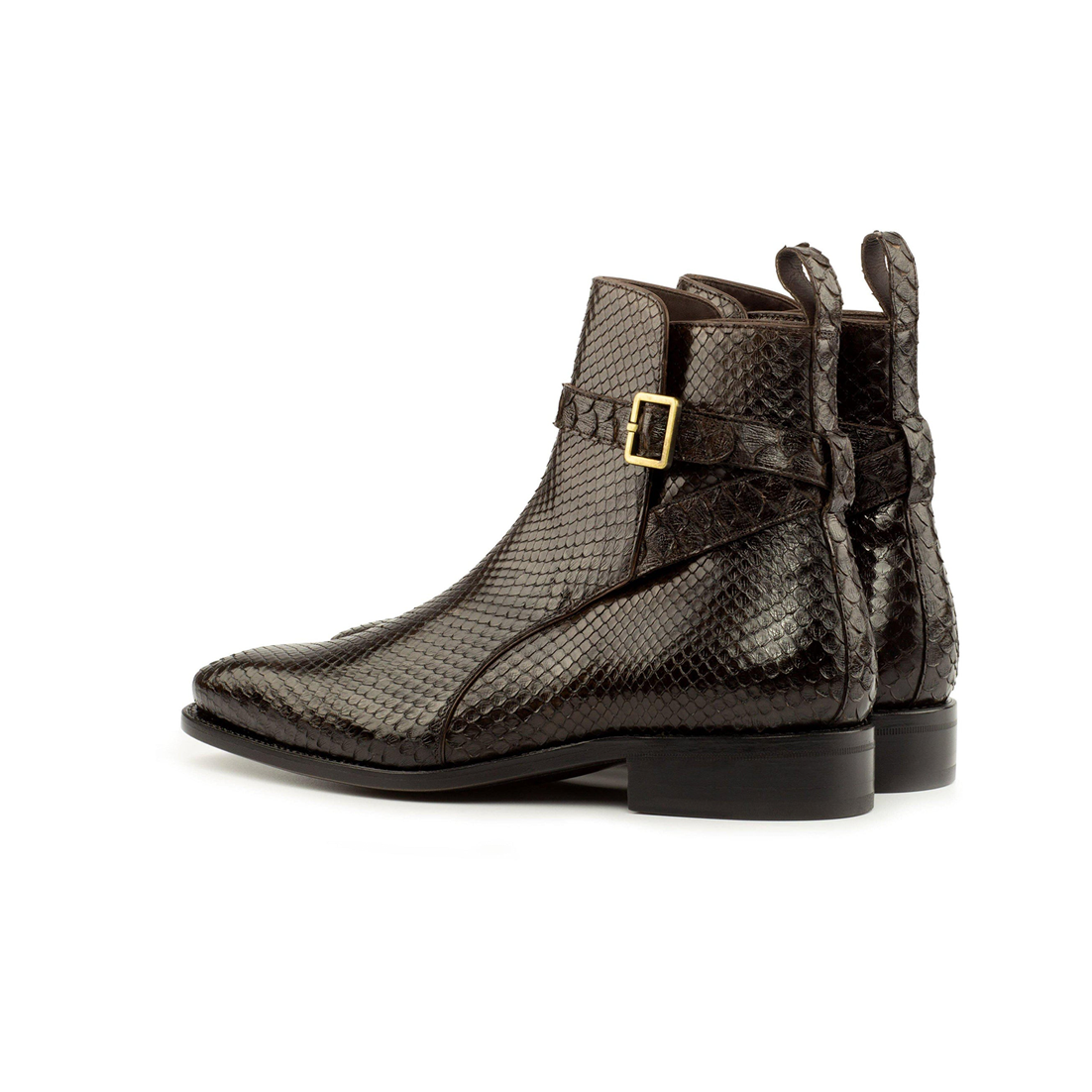Jodhpur Python Boots