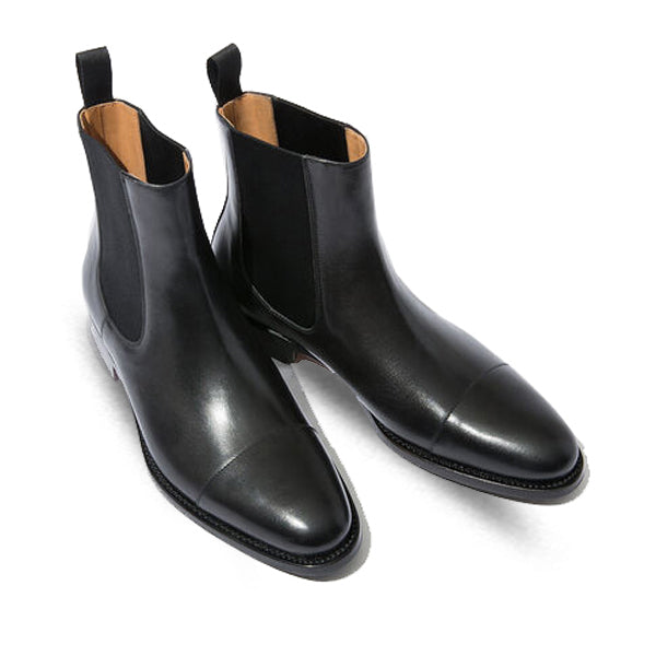 Classic Chelsea Italian Leather Boots