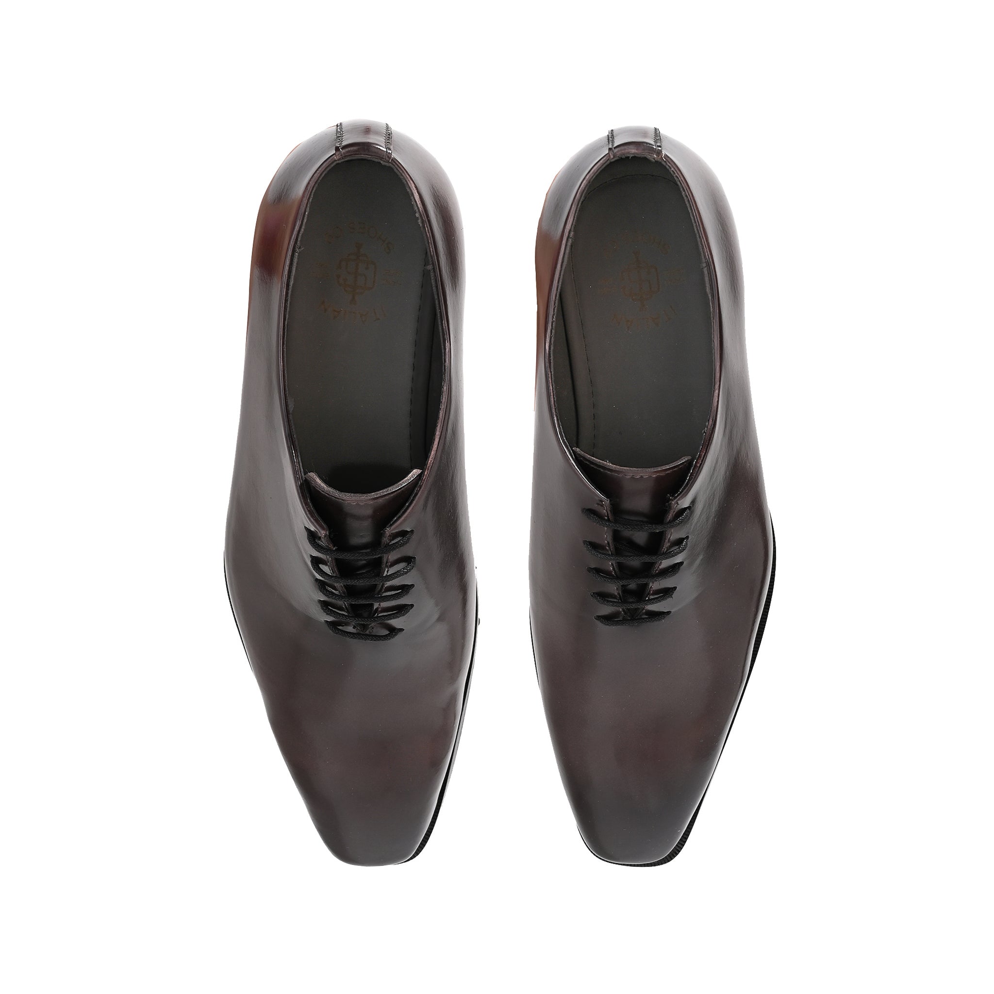 Classic Plane Toe Whole Cut Oxford Shoes