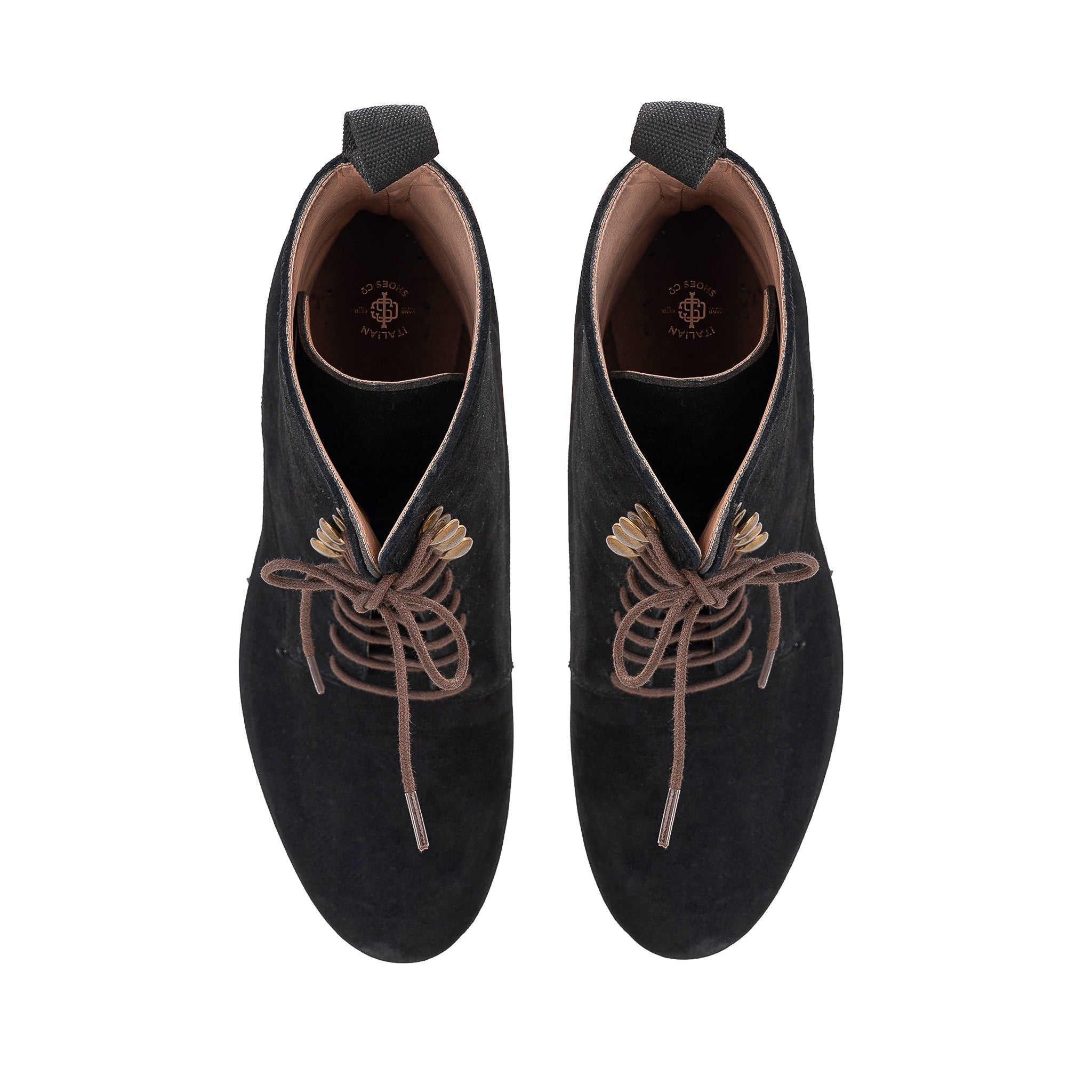 Clearance Federico Panelled Lace-Up Boots
